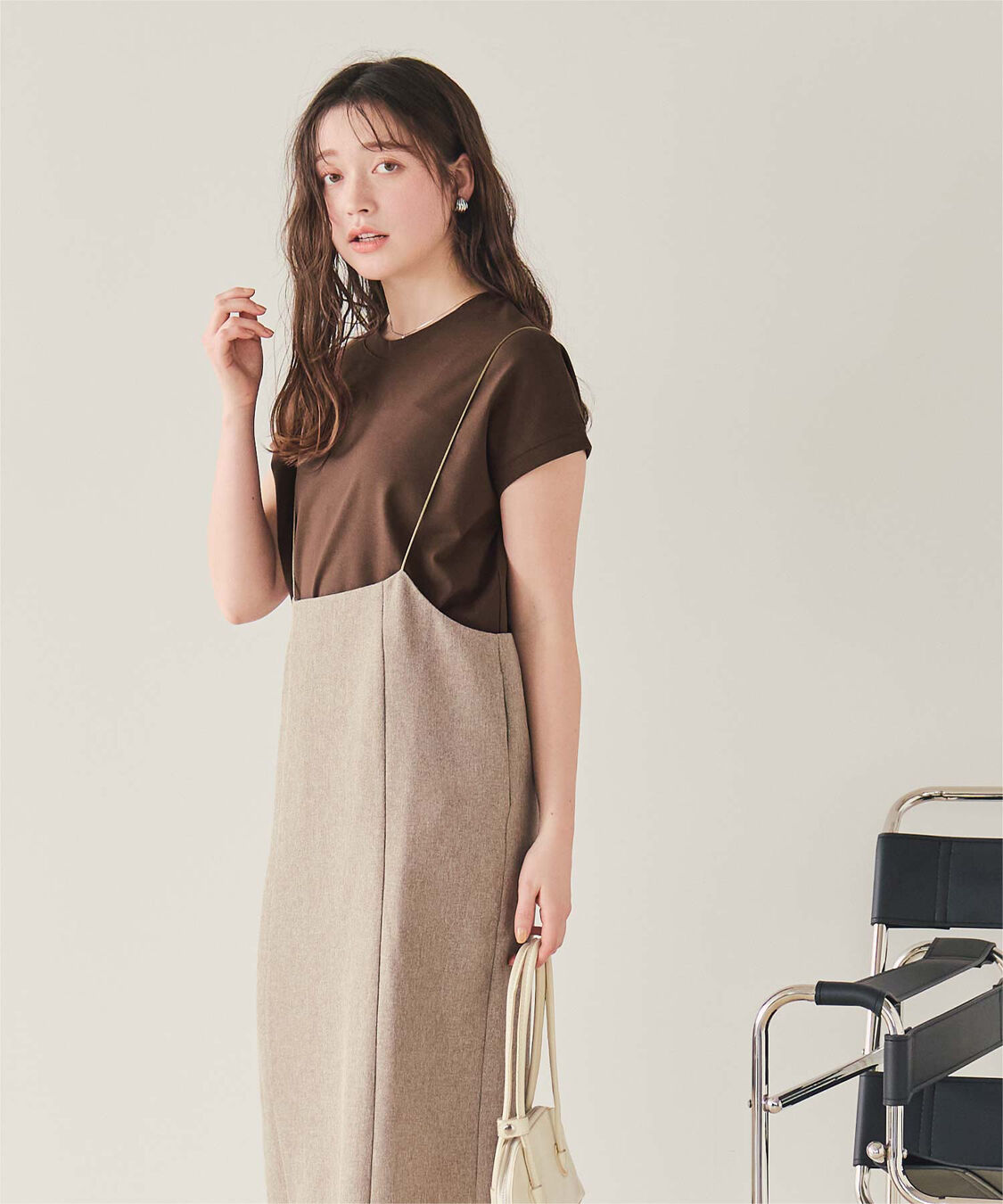 titivate「機能性カットソーフレンチスリーブトップス」|Tシャツ・カットソー|