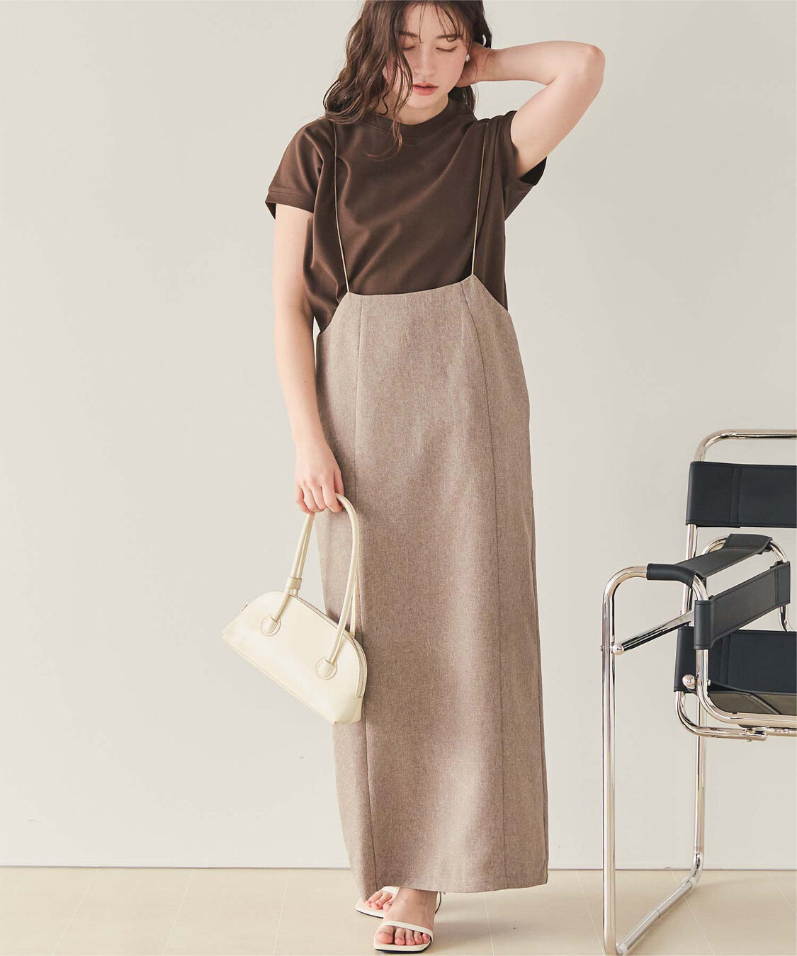 titivate「機能性カットソーフレンチスリーブトップス」|Tシャツ・カットソー|