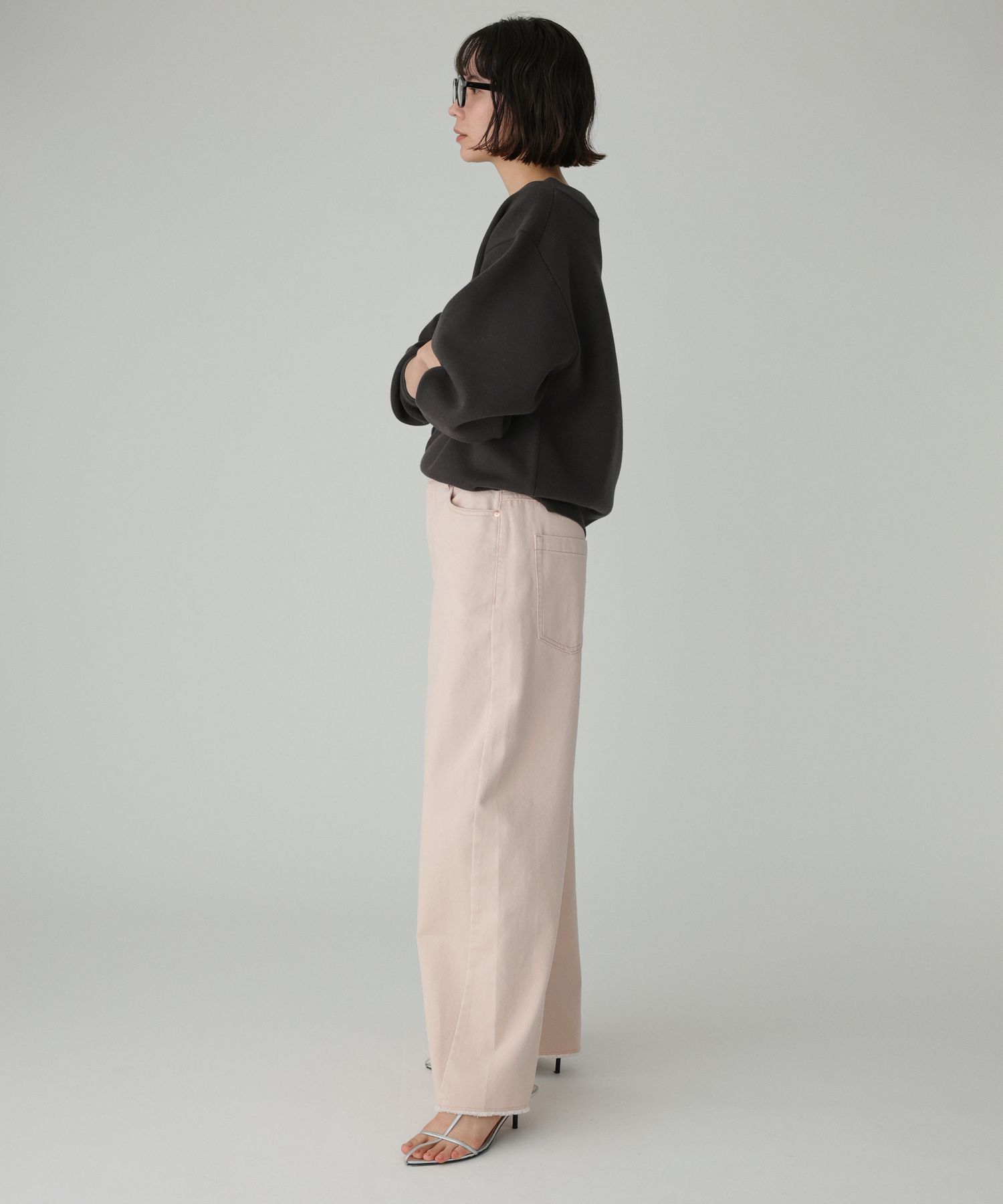 BABYLONE「バレルレッグデニムパンツ」|デニム|