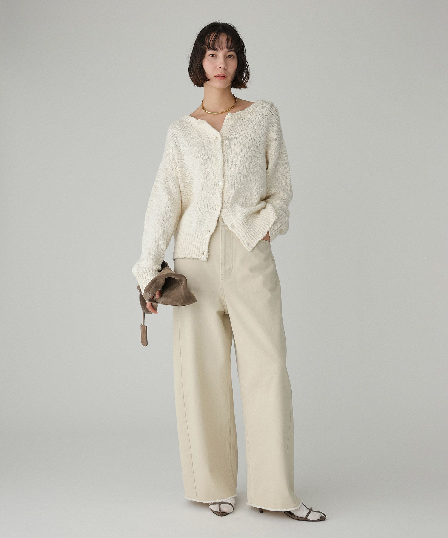 BABYLONE「バレルレッグデニムパンツ」|デニム|