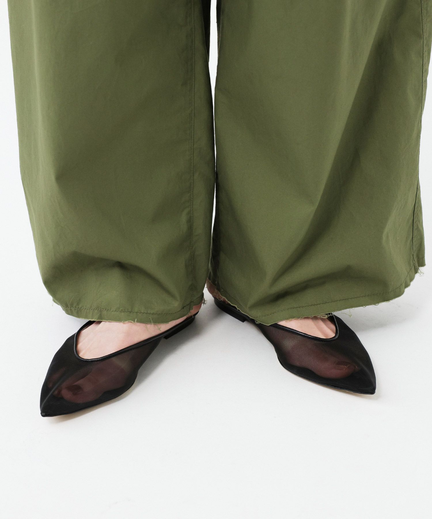  「【CORSO ROMA 9】チュールパンプス」|パンプス|ブラック