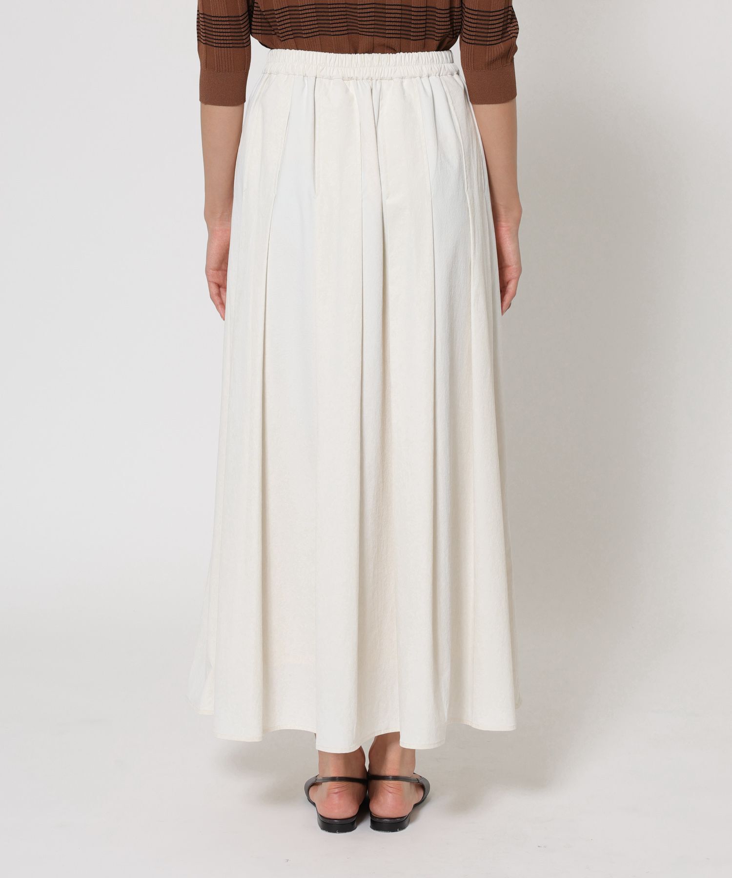 BABYLONE「【多機能素材】ナイロンタフタスカート」|スカート|