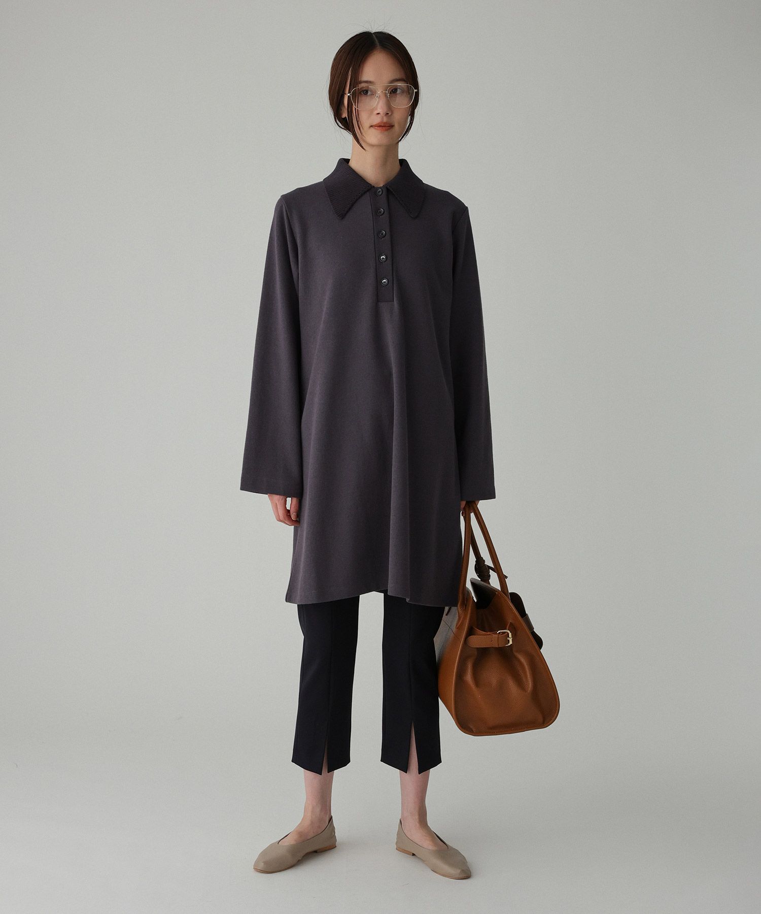 BABYLONE「パイルポロワンピース」|ワンピース|ﾁｬｺｰﾙ