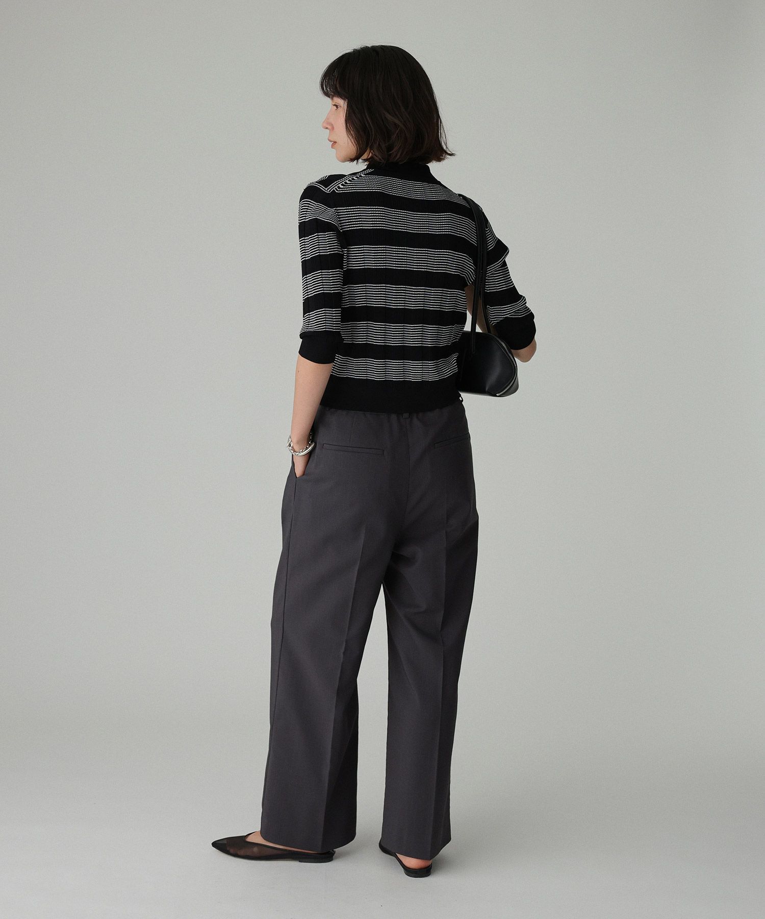 BABYLONE「クラシックラインポロ」|ニット・セーター|