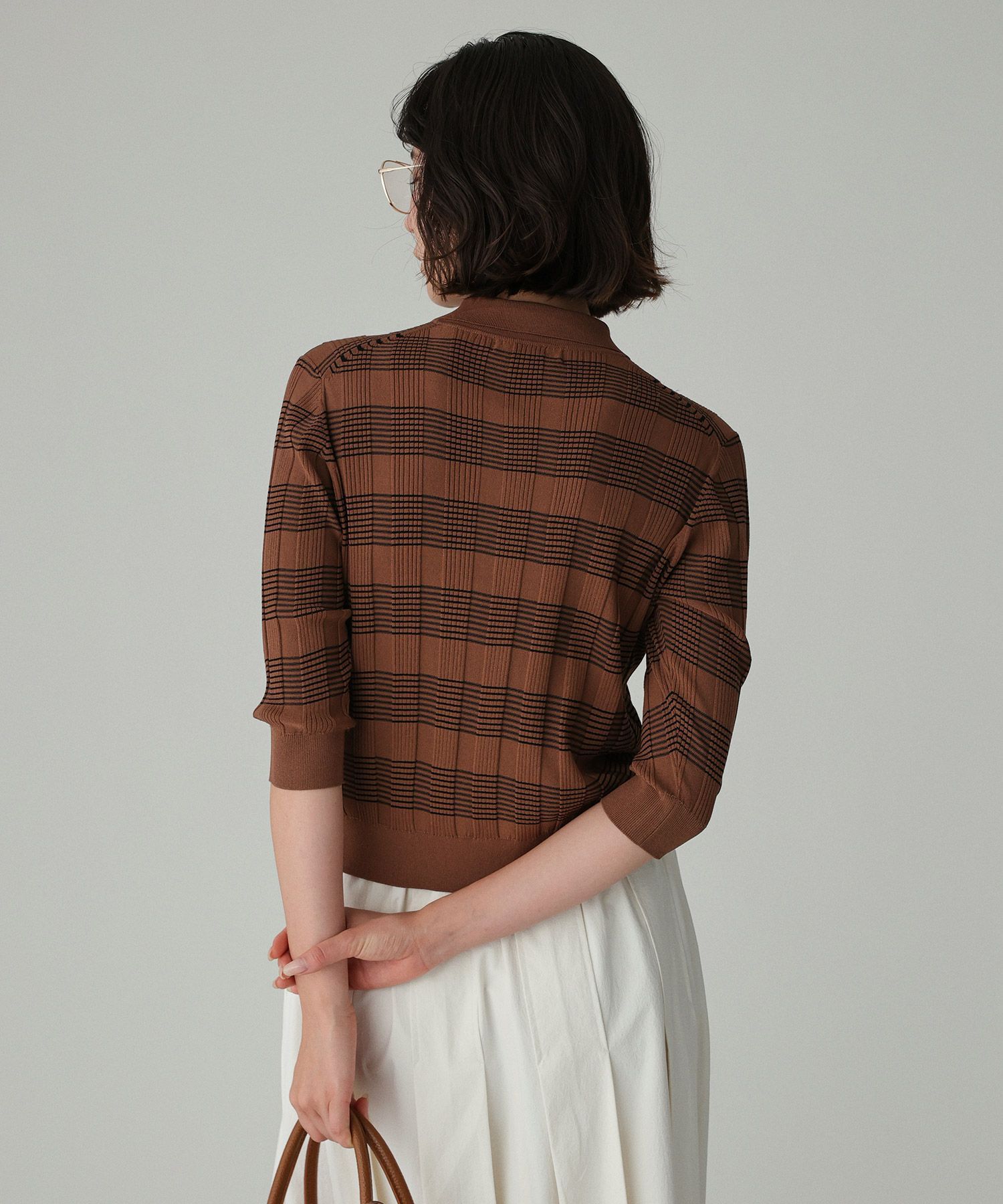 BABYLONE「クラシックラインポロ」|ニット・セーター|