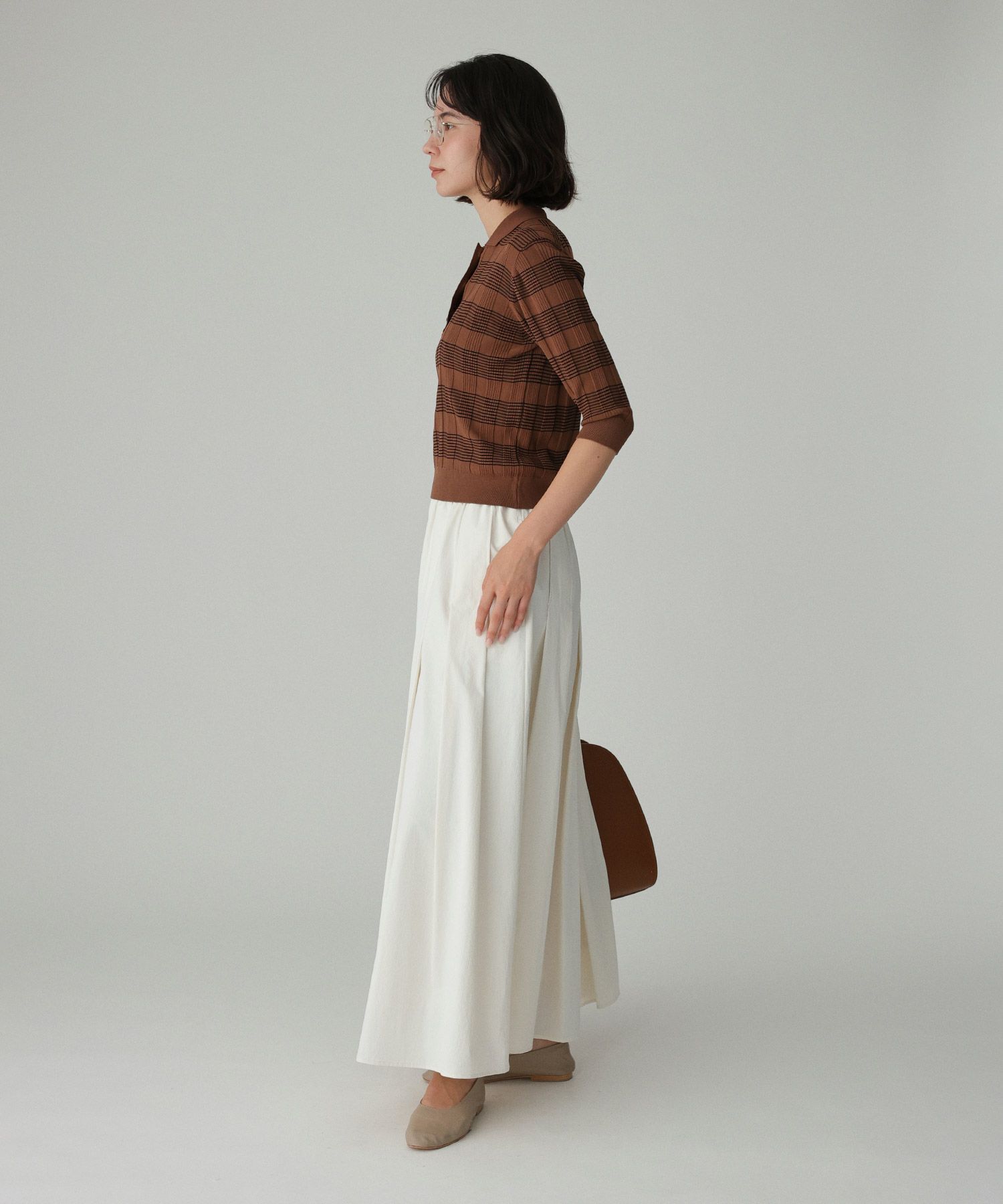 BABYLONE「クラシックラインポロ」|ニット・セーター|