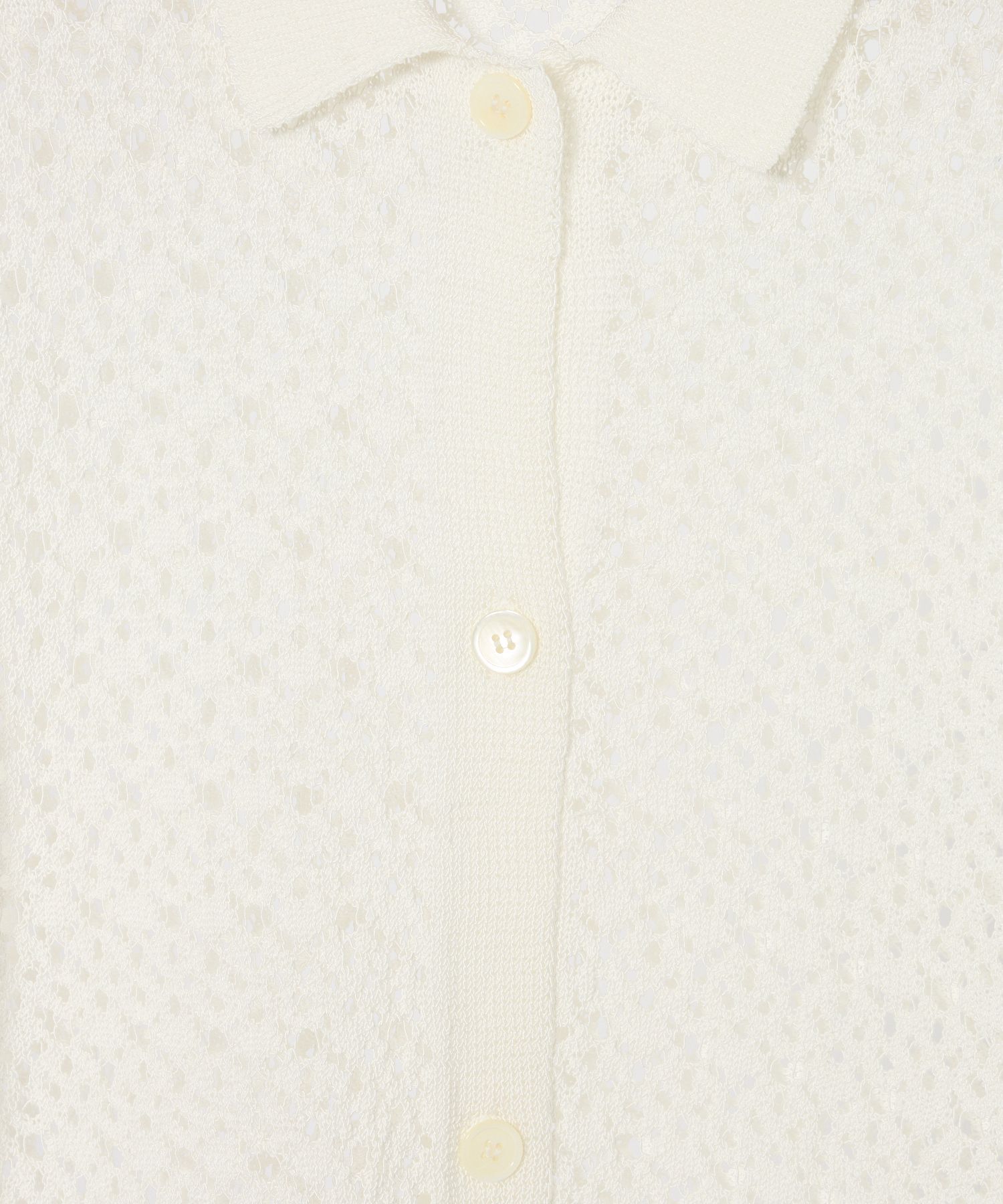 BABYLONE「レースニットポロ」|ポロシャツ|