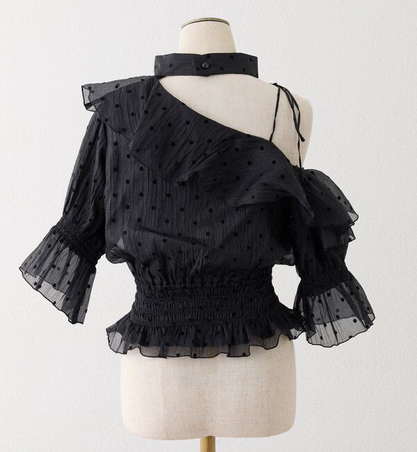  「2WAYワンショルフリルブラウス」|シャツ・ブラウス|