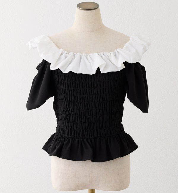  「2WAYシャーリングブラウス」|シャツ・ブラウス|