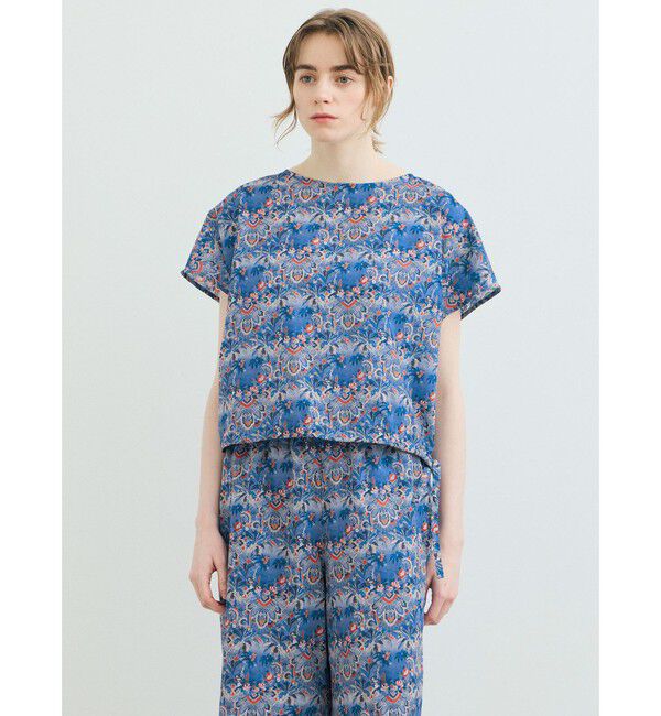 MARMARMAR「MARMARMAR リバティプリントプルオーバー」|Tシャツ・カットソー|