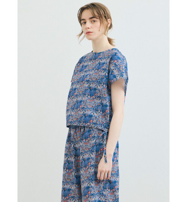 MARMARMAR「MARMARMAR リバティプリントプルオーバー」|Tシャツ・カットソー|