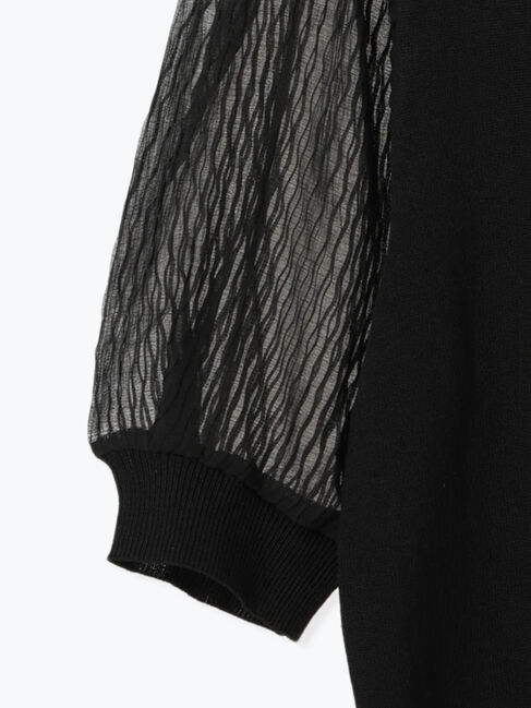 Te chichi「ウェーブシアースリーブニットプルオーバー」|ニット・セーター|