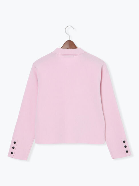 Te chichi「総針衿付きジャケットカーディガン《2026 spring catalog item》」|カーディガン|