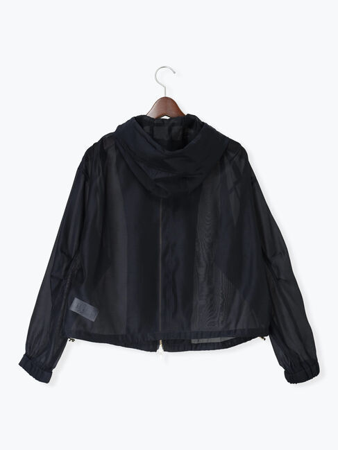 Te chichi「ショートシアーフーディーブルゾン」|ブルゾン・スタジャン|