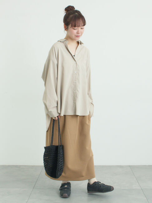 Samansa Mos2「ダンボールタイトスカート」|スカート|