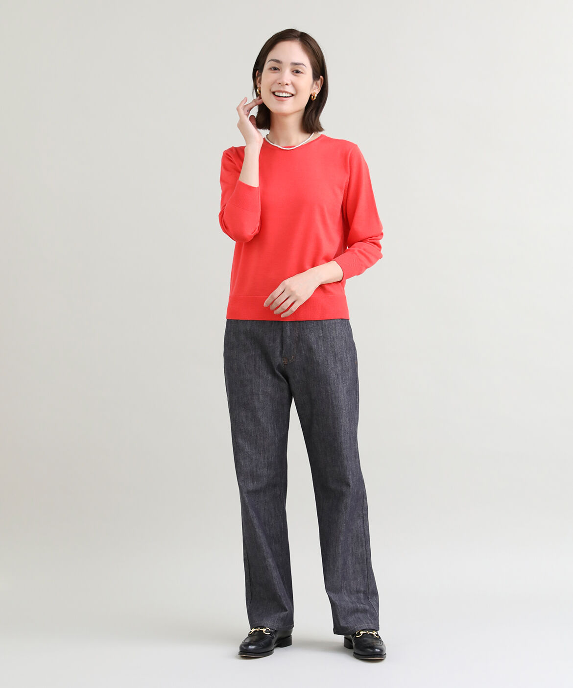 DAY by DAY it&rsquo;s international「ベーシッククルーネックニット《HARMONY》」|ニット・セーター|