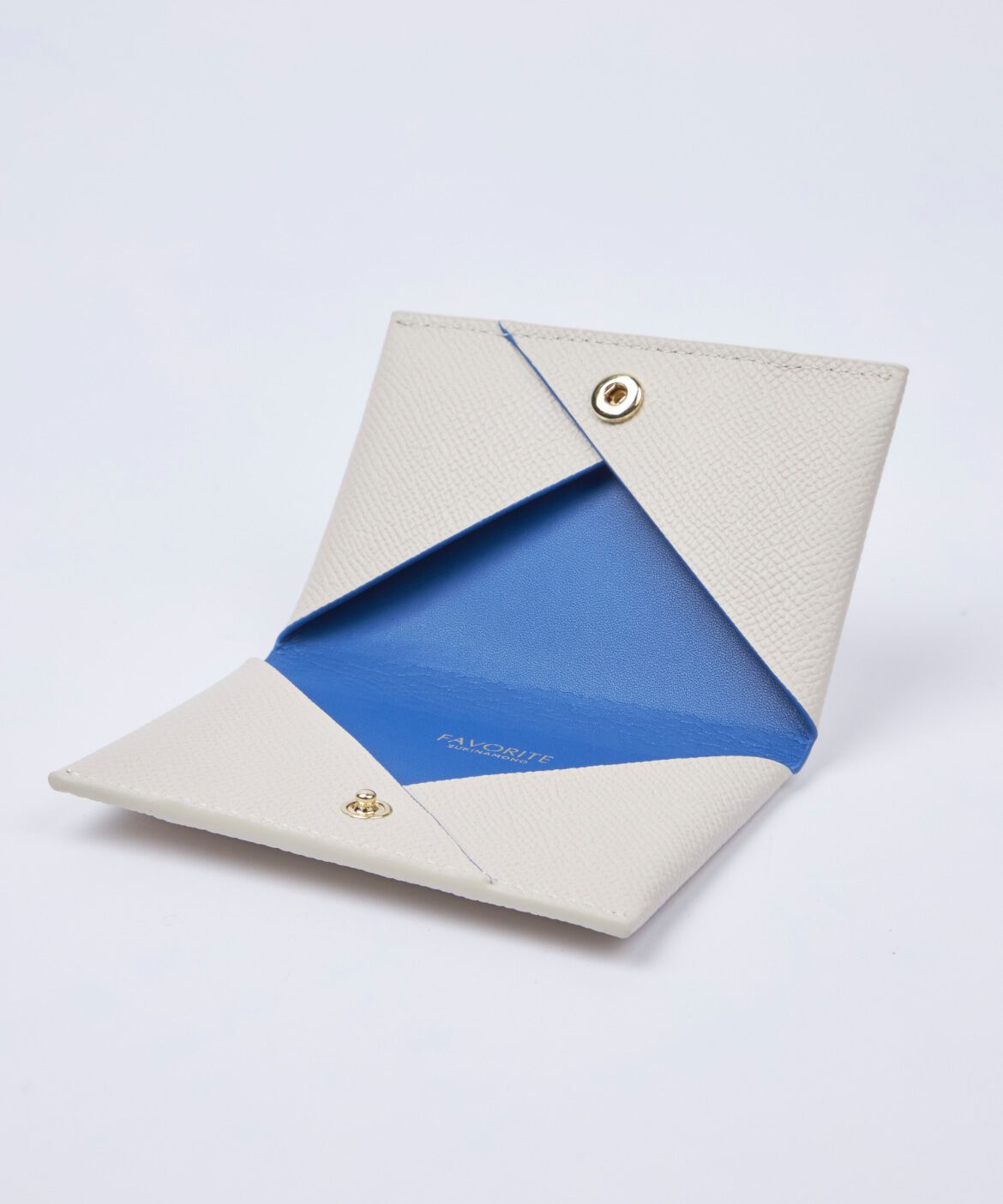 FAVORITE SUKINAMONO「バイカラーカードケース《ORIGINAL》 」|定期入れ|オフホワイト1