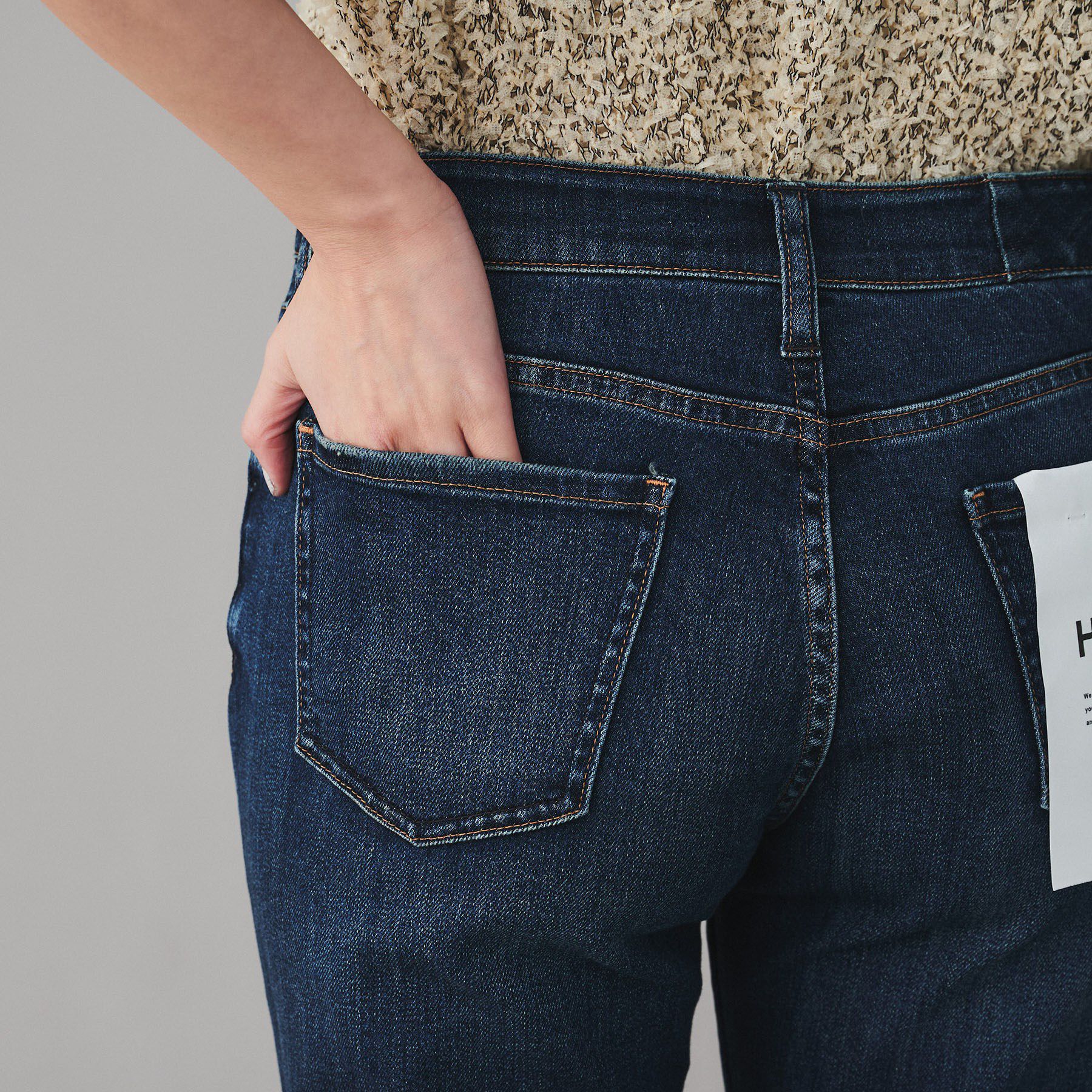 UNTITLED「【Healthy DENIM&times;UNTITLED】別注 R Mrytle（リマートル）テーパードデニム」|デニム|