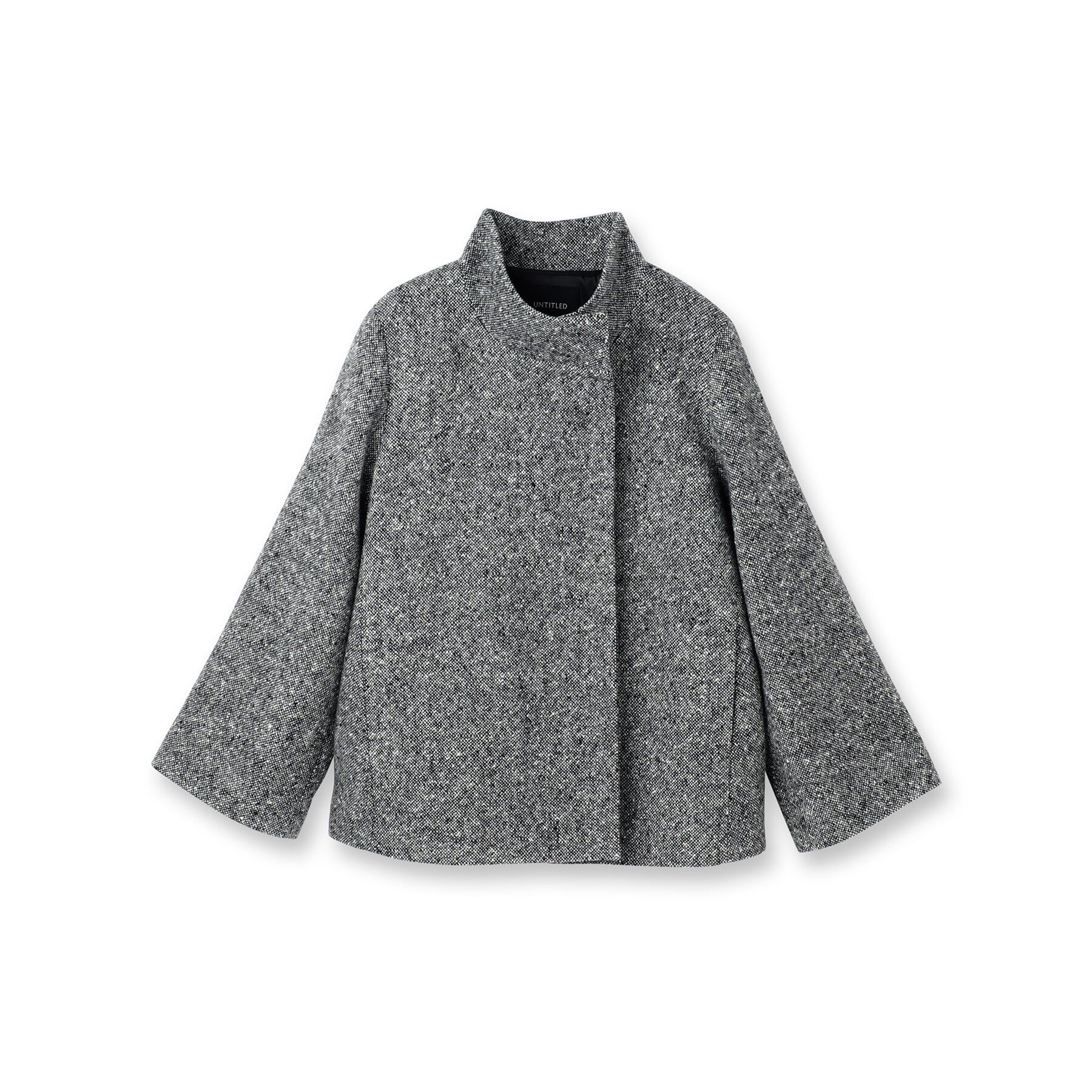 UNTITLED「【スタンドカラー/オンオフ使える】クラシカルツイードコート」|その他|