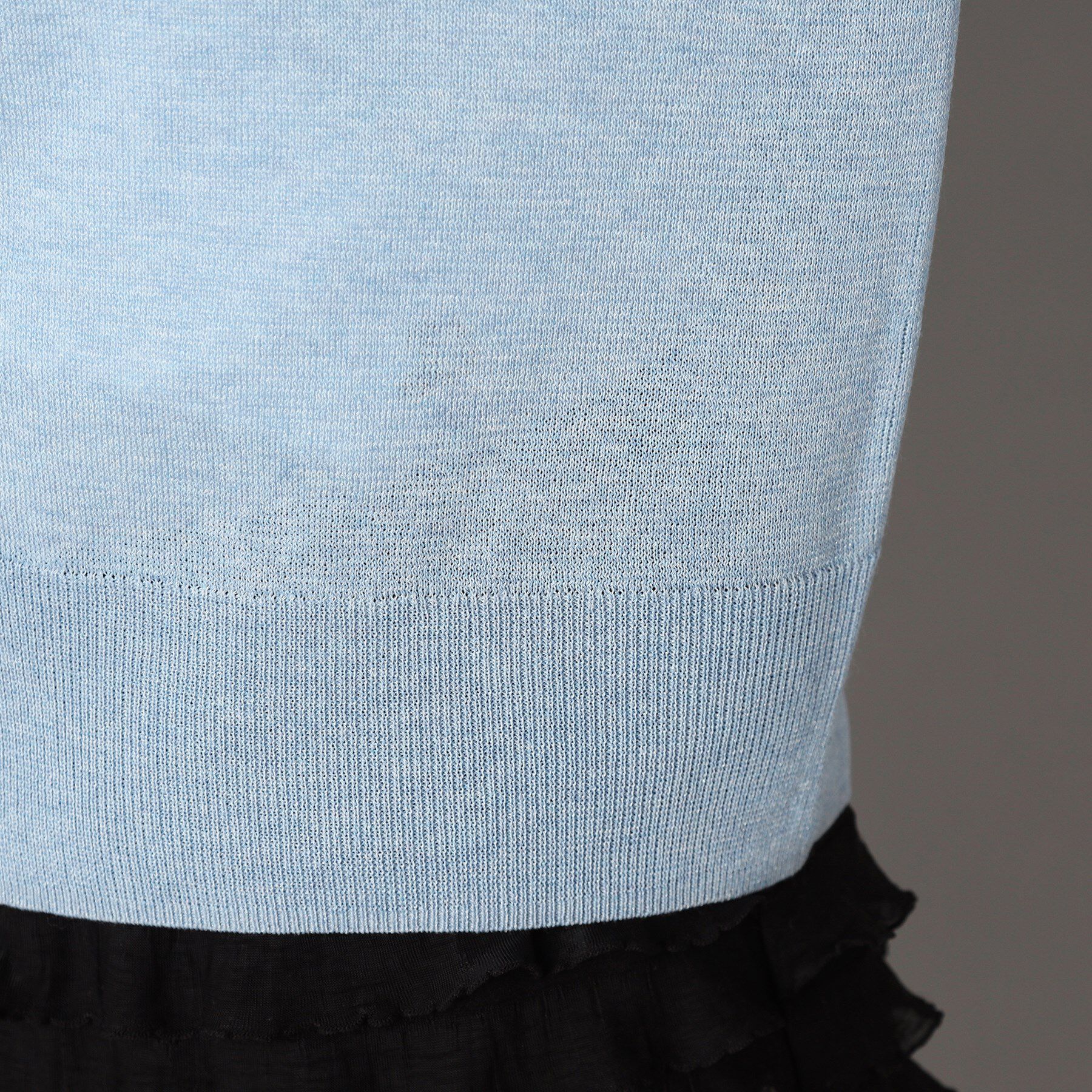 DRESSTERIOR「【洗える/ショート丈】シアーコンビカーディガン」|カーディガン|