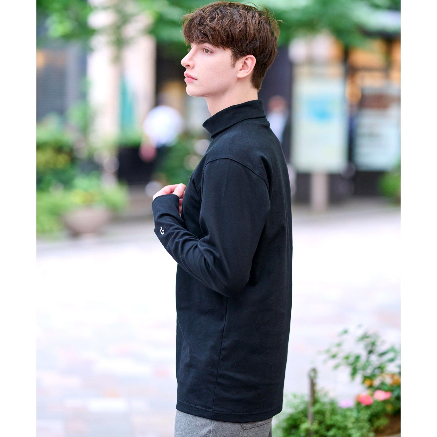 DRESSTERIOR「ハイグレード オフタートルカットソー」|Tシャツ・カットソー|