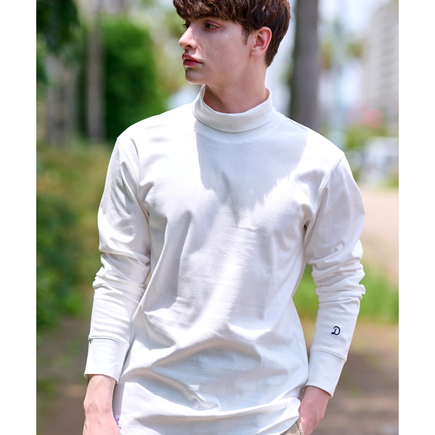 DRESSTERIOR「ハイグレード オフタートルカットソー」|Tシャツ・カットソー|