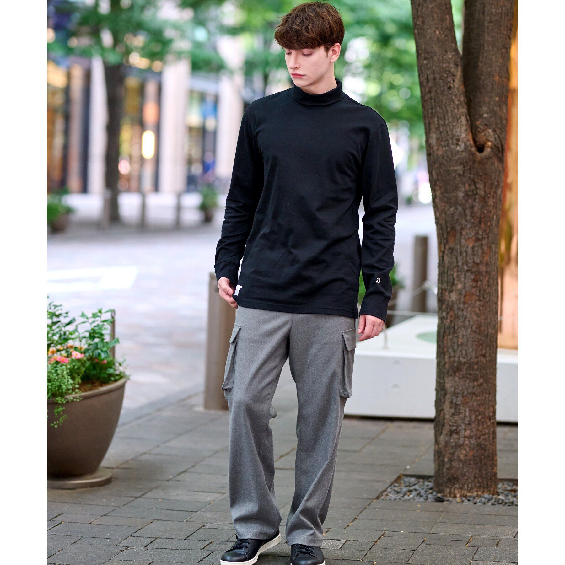 DRESSTERIOR「ハイグレード オフタートルカットソー」|Tシャツ・カットソー|