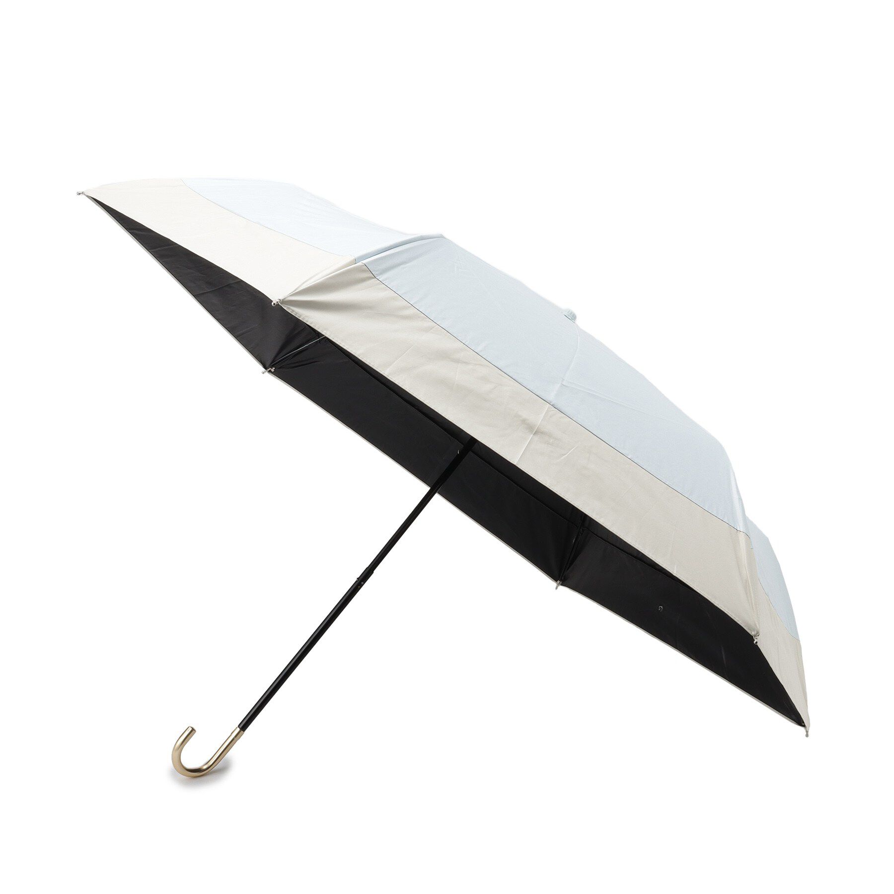 grove「【晴雨兼用】PUバイカラーミニ」|傘|ブルー(091)