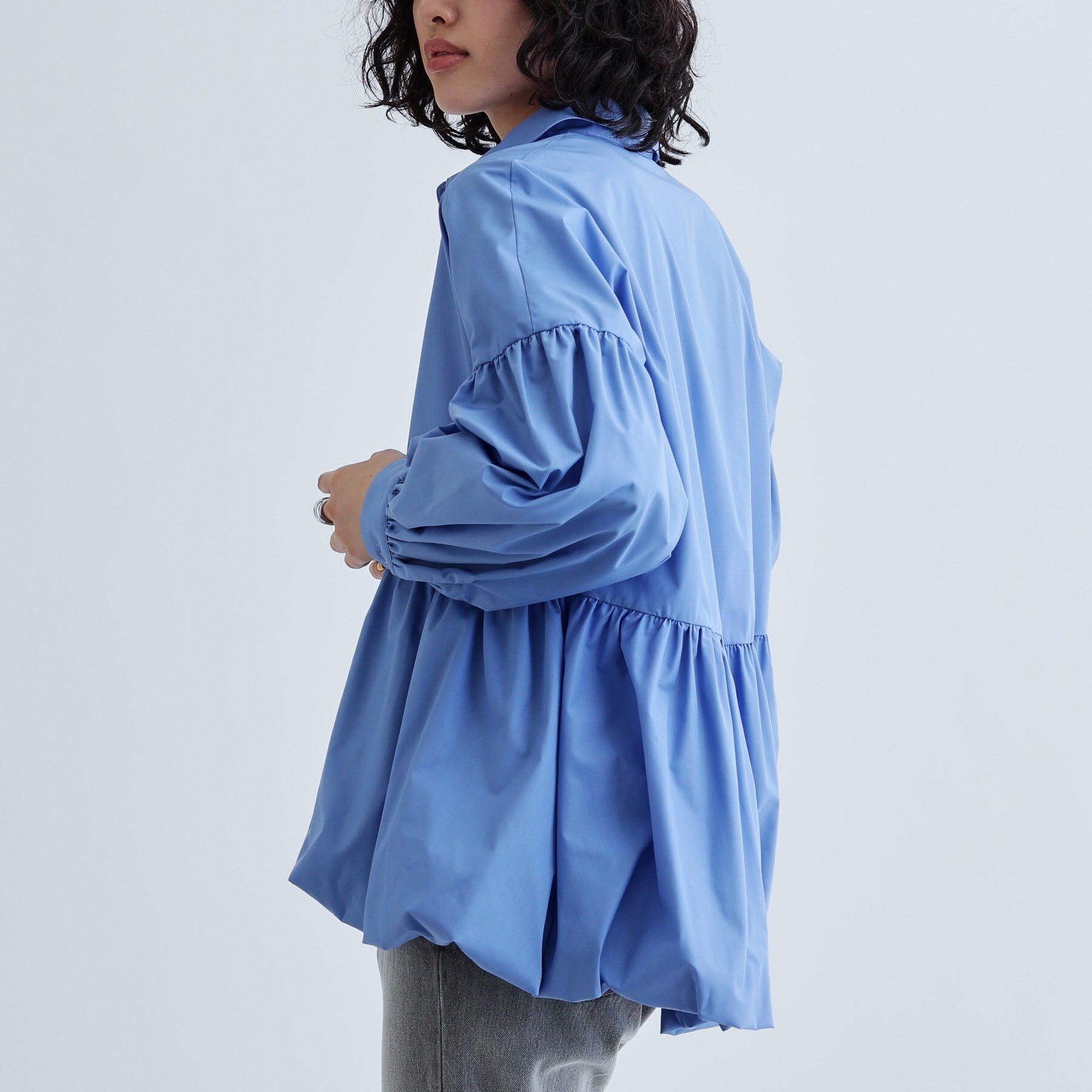 GALLEST「バルーンペプラムブラウス」|シャツ・ブラウス|