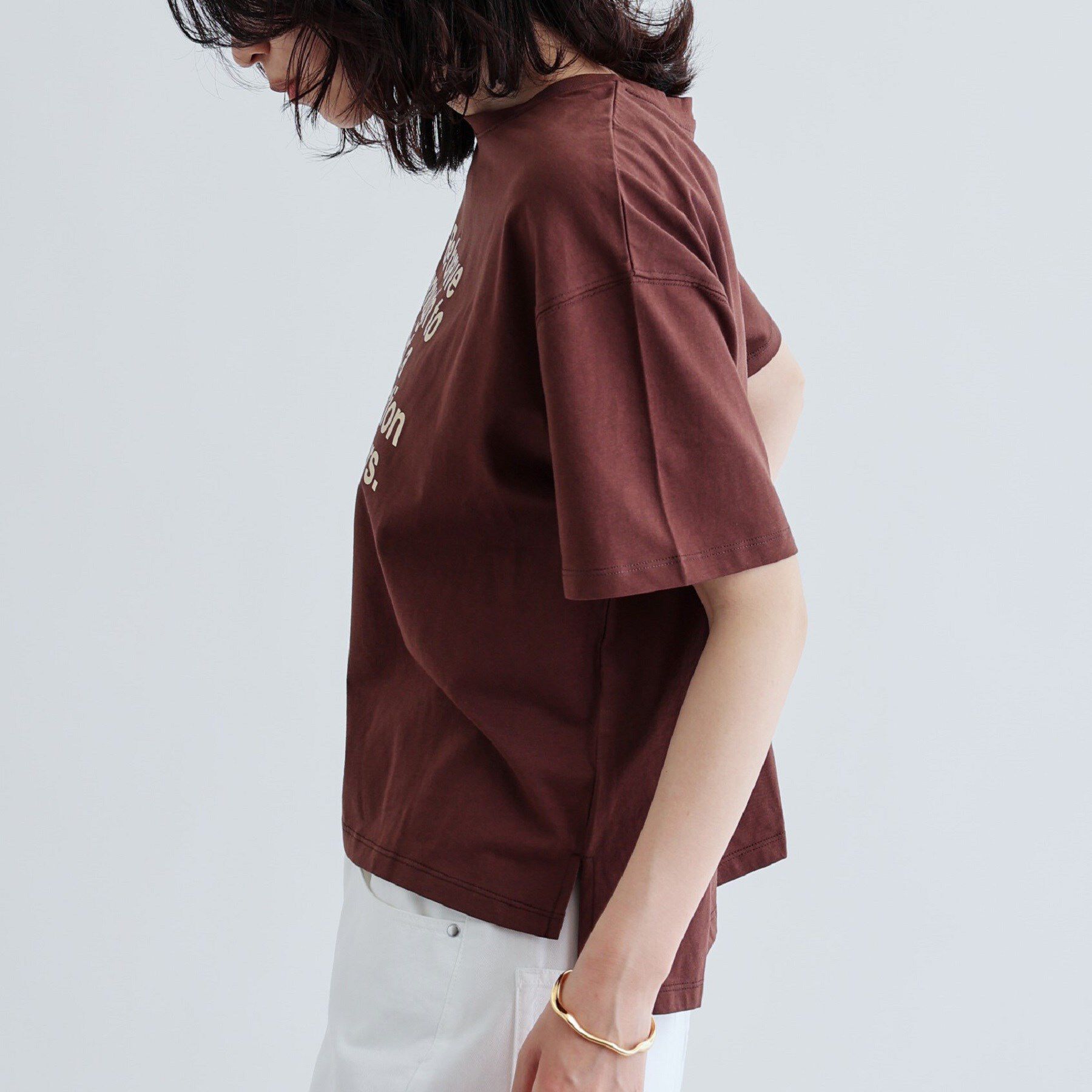 GALLEST「【再入荷】ボックスシルエットロゴTシャツ」|Tシャツ・カットソー|