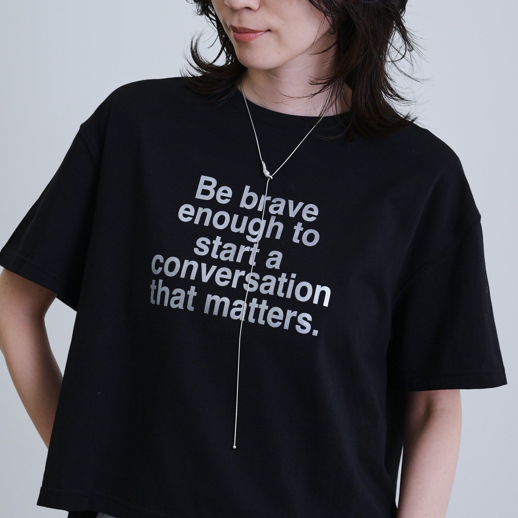 GALLEST「【再入荷】ボックスシルエットロゴTシャツ」|Tシャツ・カットソー|ブラック(019)