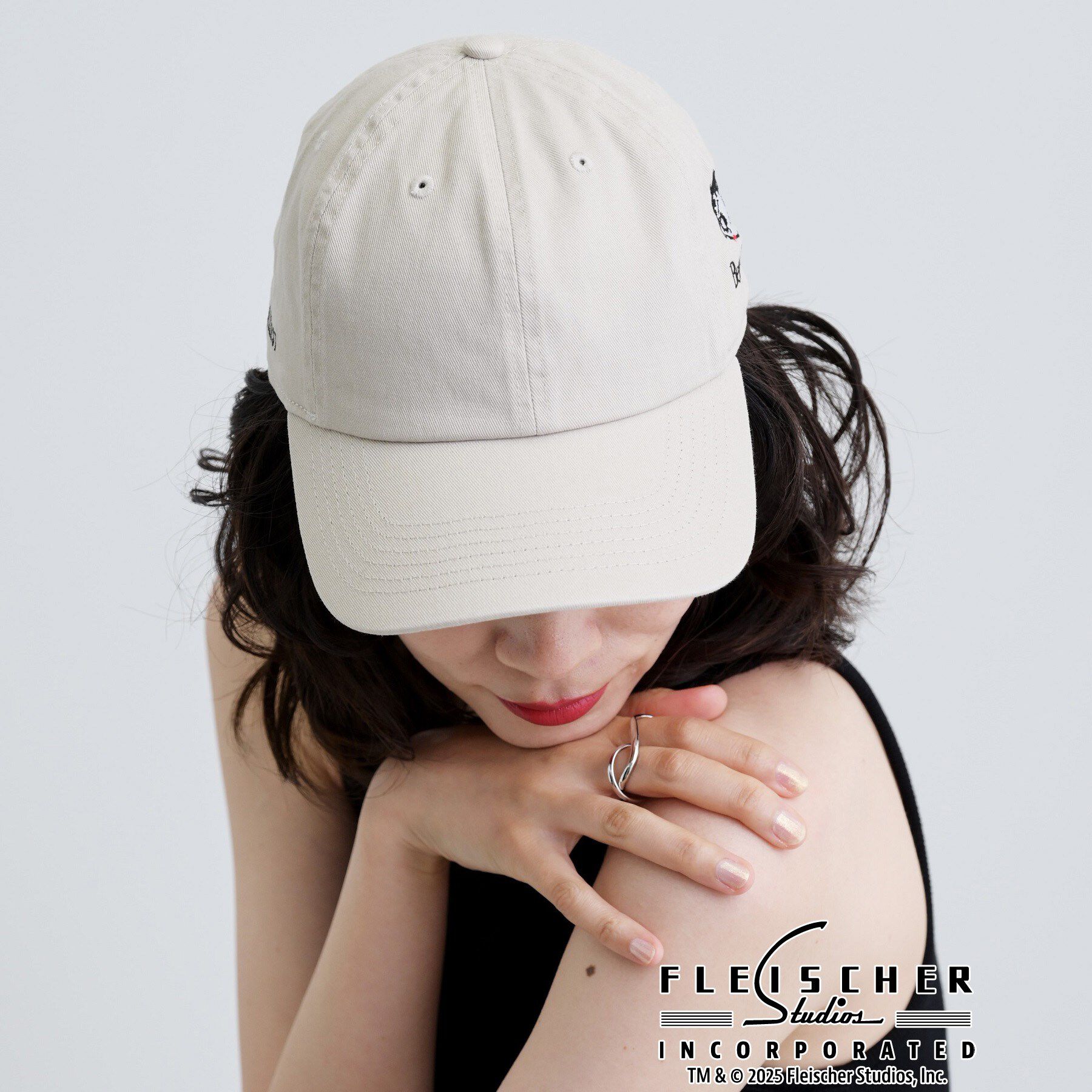 GALLEST「【Betty Boop(TM)】刺繍入りキャップ」|キャップ・キャスケット|