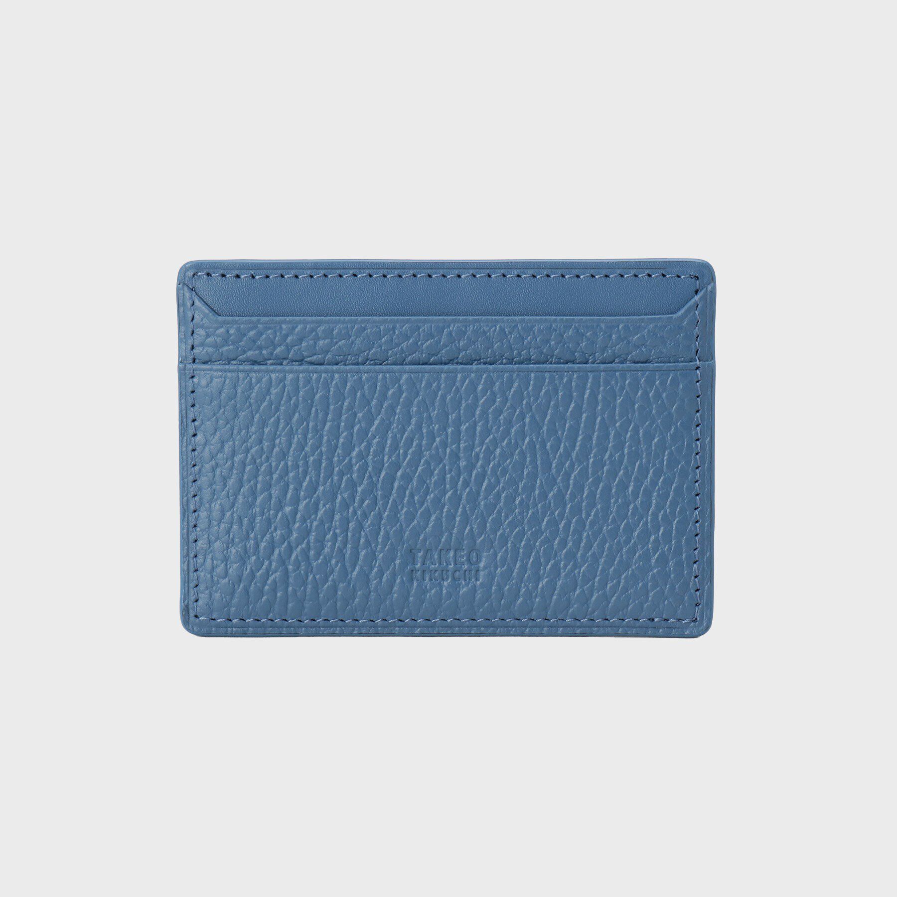 TAKEO KIKUCHI「シュリンクレザー パスケース」|その他|ブルー(092)