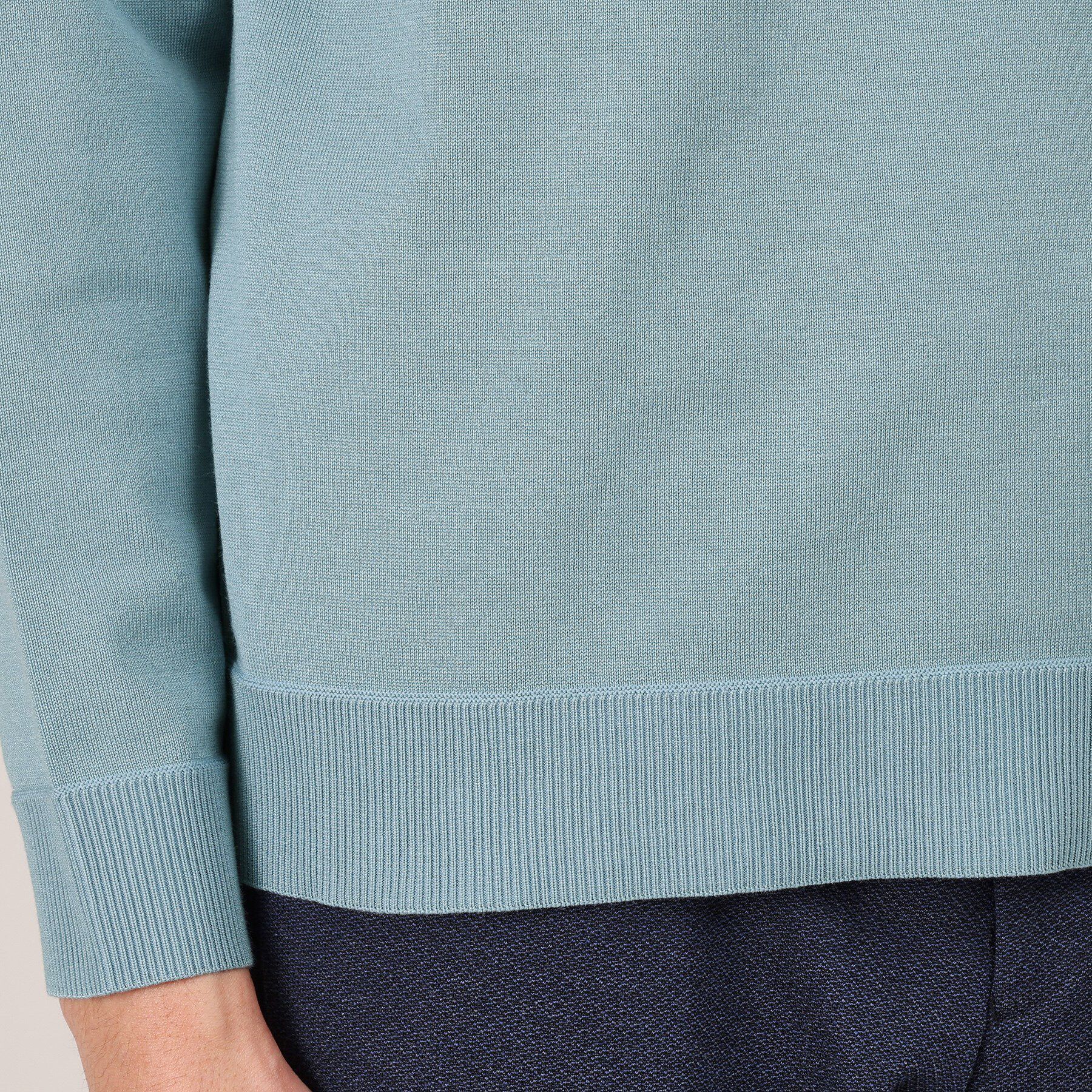 TAKEO KIKUCHI「【ジャケット対応】テーラードネック プルオーバー ニット」|ニット・セーター|