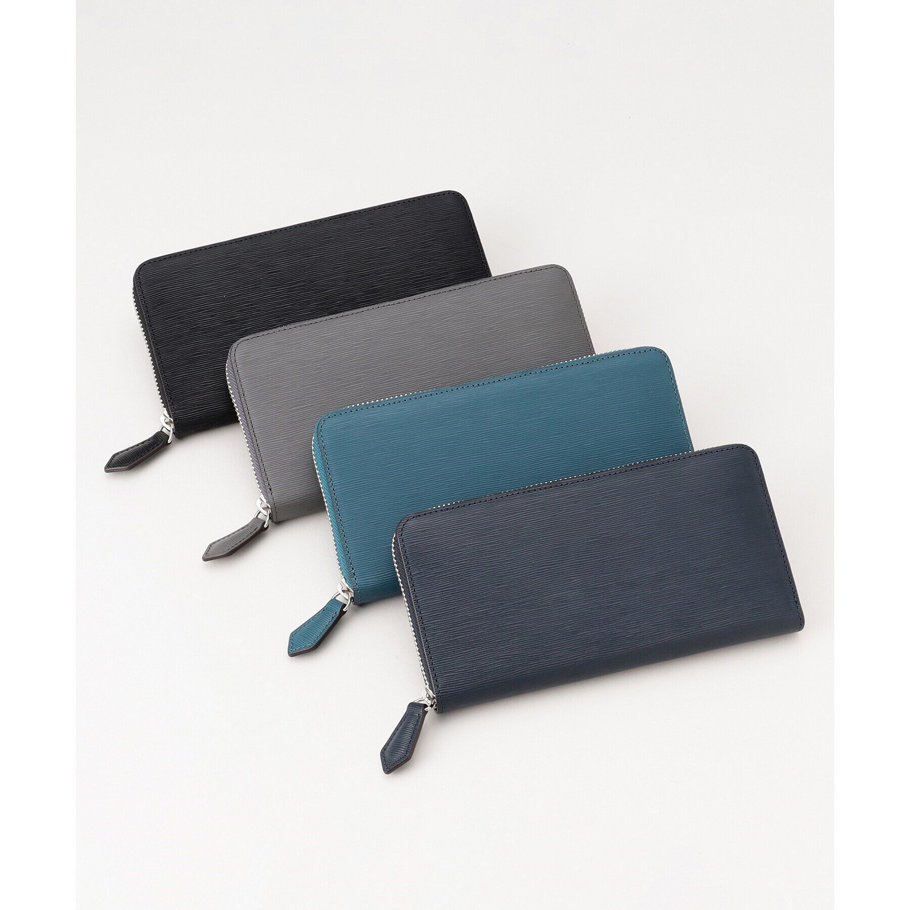 TAKEO KIKUCHI「【NEW レザーリップルシリーズ】ロングウォレット」|財布|