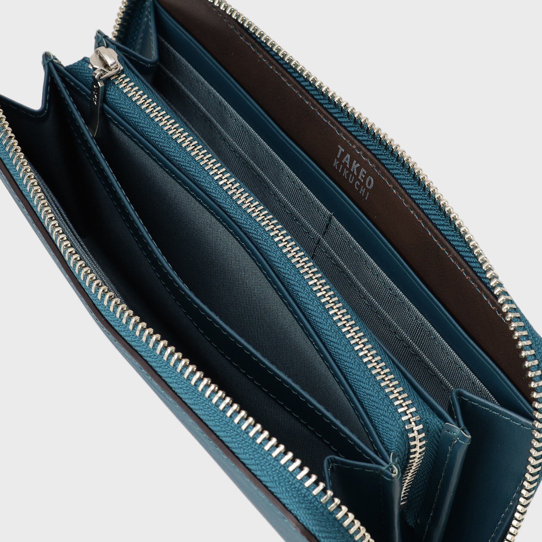 TAKEO KIKUCHI「【NEW レザーリップルシリーズ】ロングウォレット」|財布|