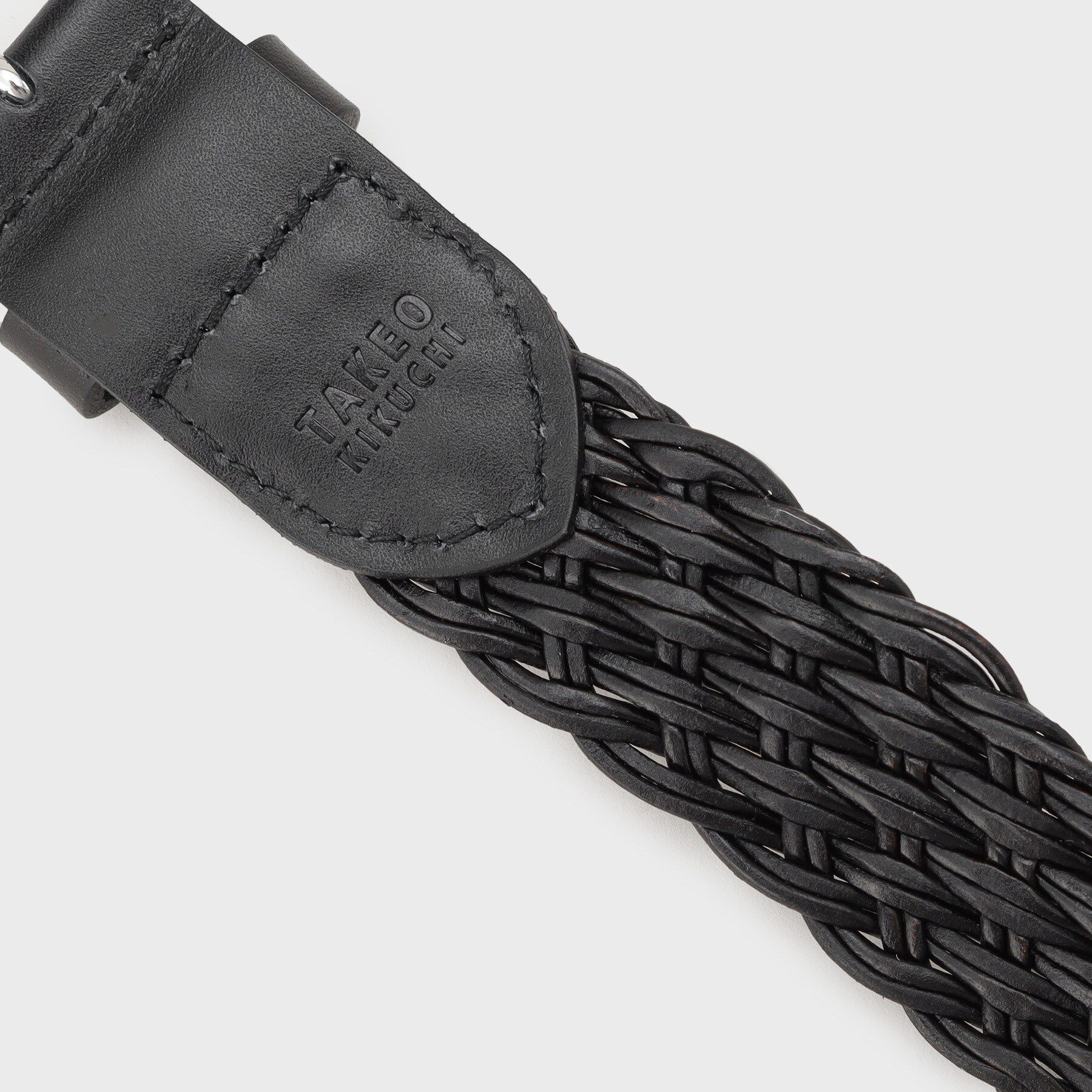 TAKEO KIKUCHI「軽量 レザーメッシュベルト」|ベルト|