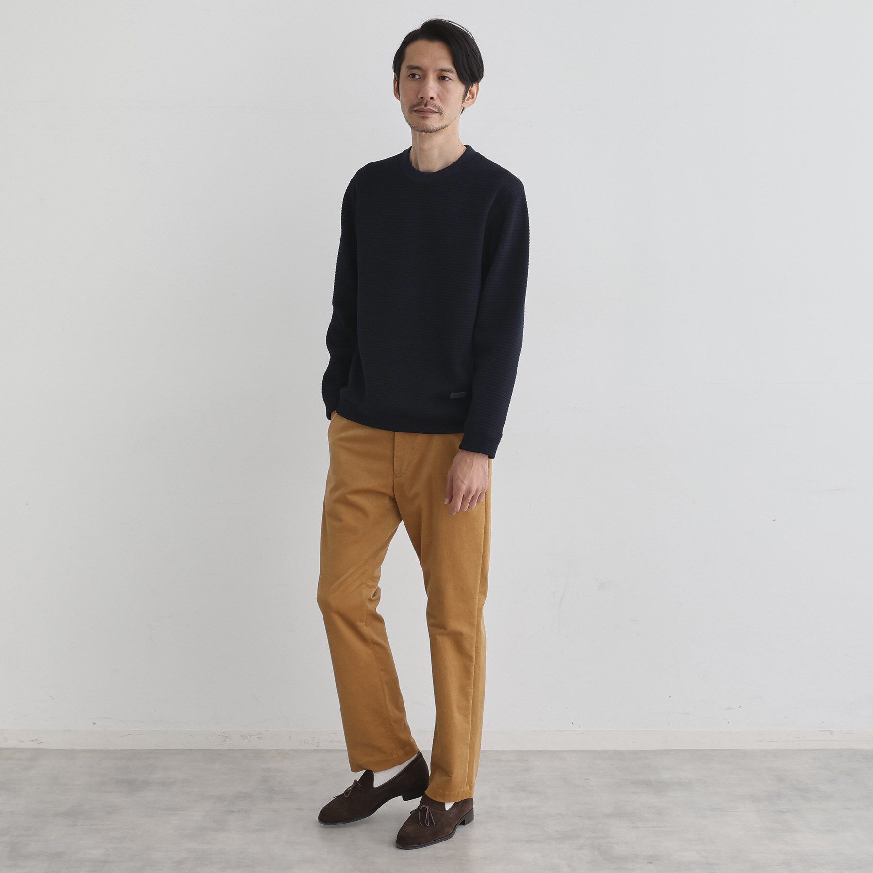 TAKEO KIKUCHI「ニットライク プルオーバー」|Tシャツ・カットソー|