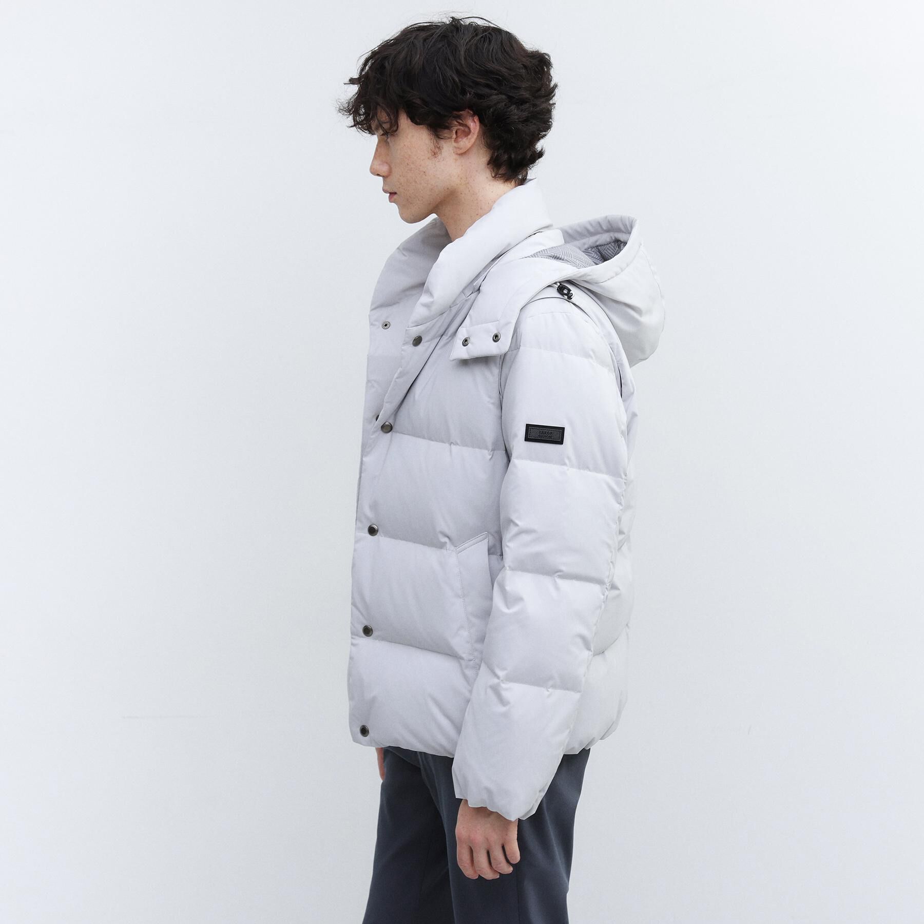 TAKEO KIKUCHI「【袖取り外し可】デタッチャブル ダウンブルゾン」|ダウン|