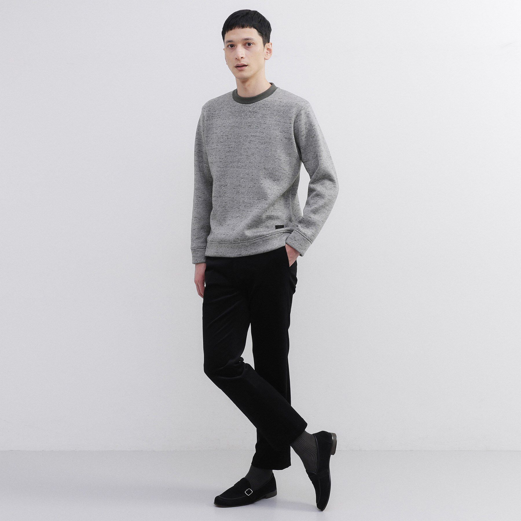 TAKEO KIKUCHI「セーターフリース プルオーバー」|Tシャツ・カットソー|