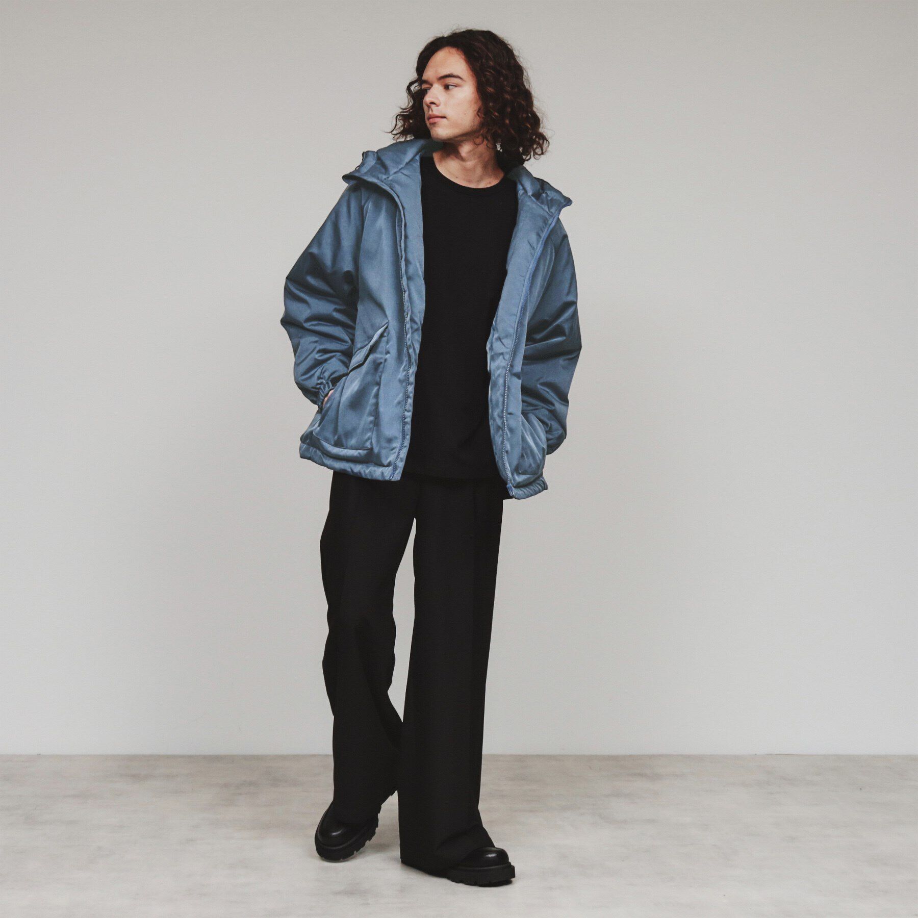 tk.TAKEO KIKUCHI「【マシンウォッシャブル】REPREVEフード中綿ブルゾン」|ブルゾン・スタジャン|