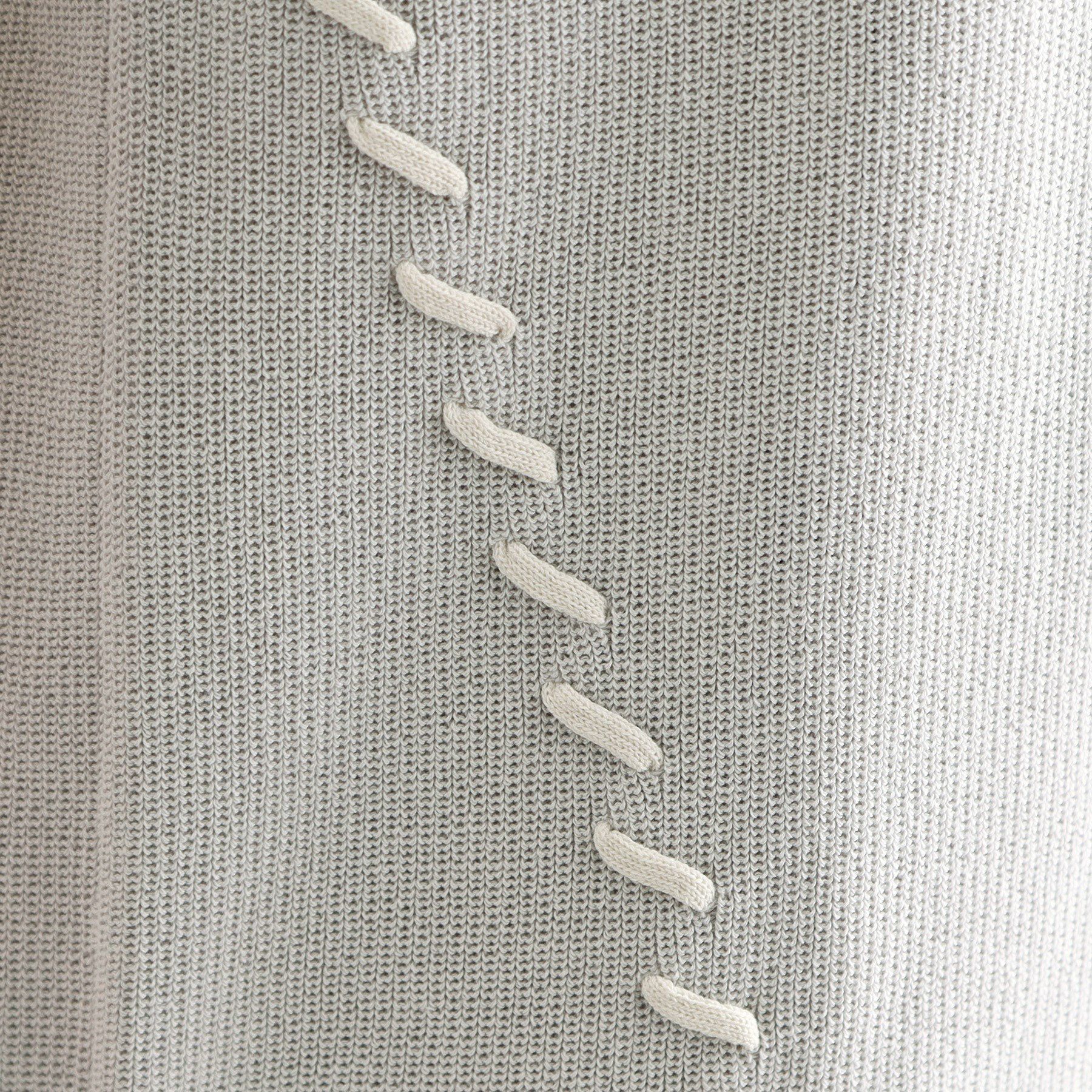 tk.TAKEO KIKUCHI「クロップドVネックニットベスト」|ベスト・ジレ|