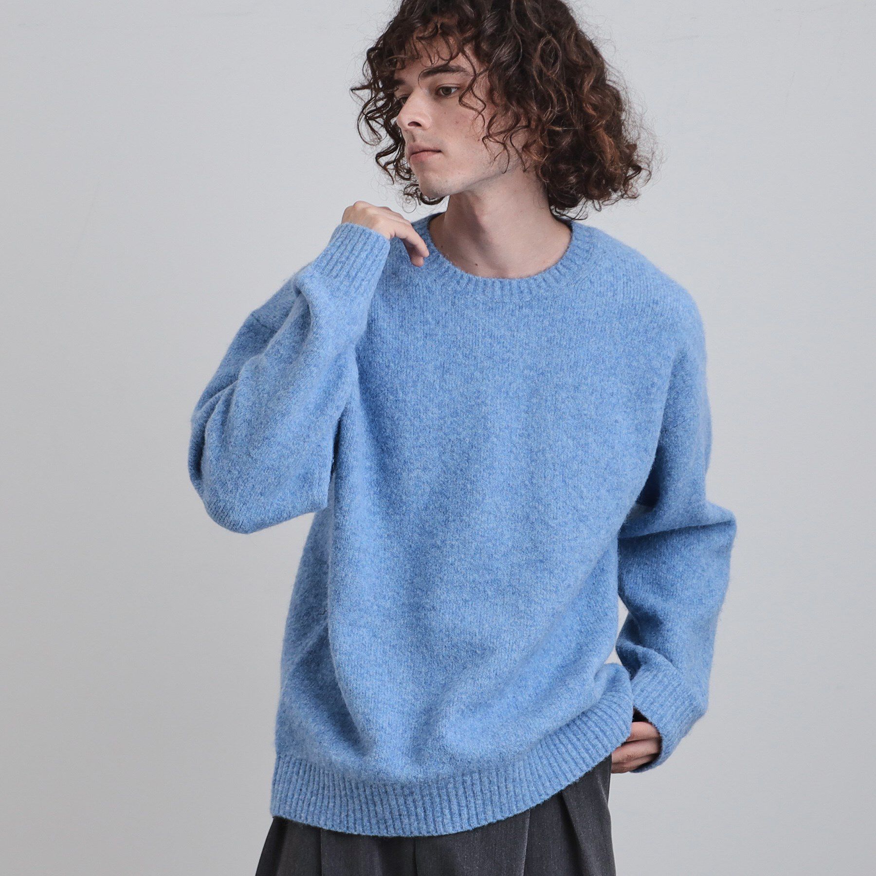 tk.TAKEO KIKUCHI「シャギープルオーバーニット」|ニット・セーター|