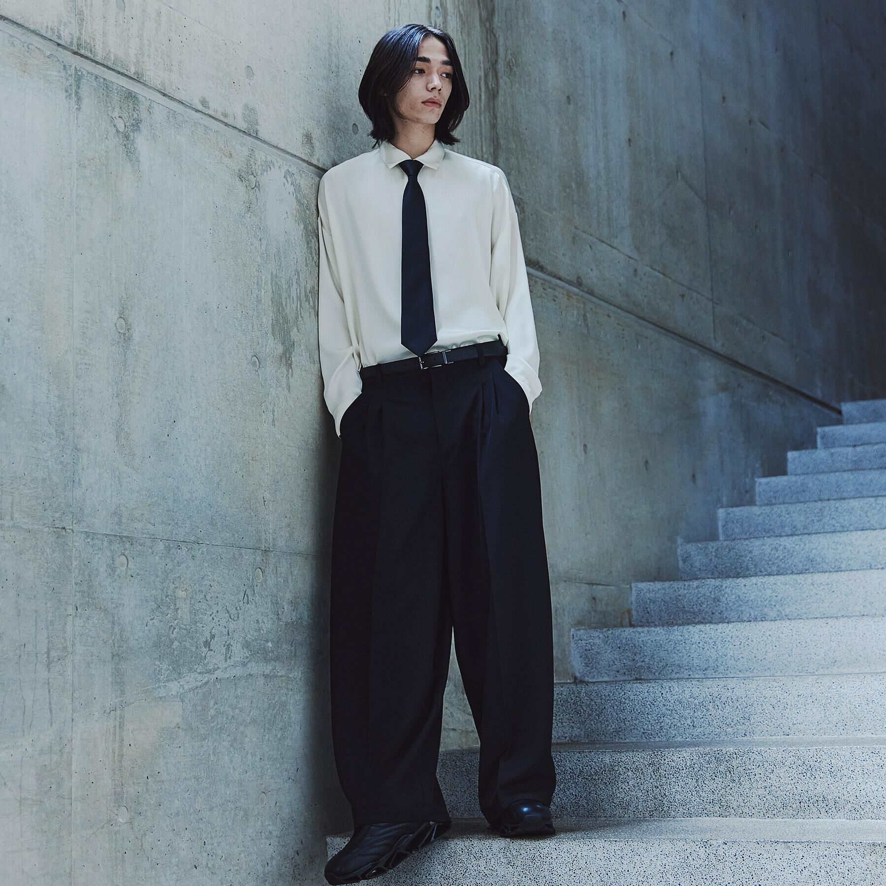 tk.TAKEO KIKUCHI「【ネクタイ付】ヨウリュウシャツ」|シャツ・ブラウス|