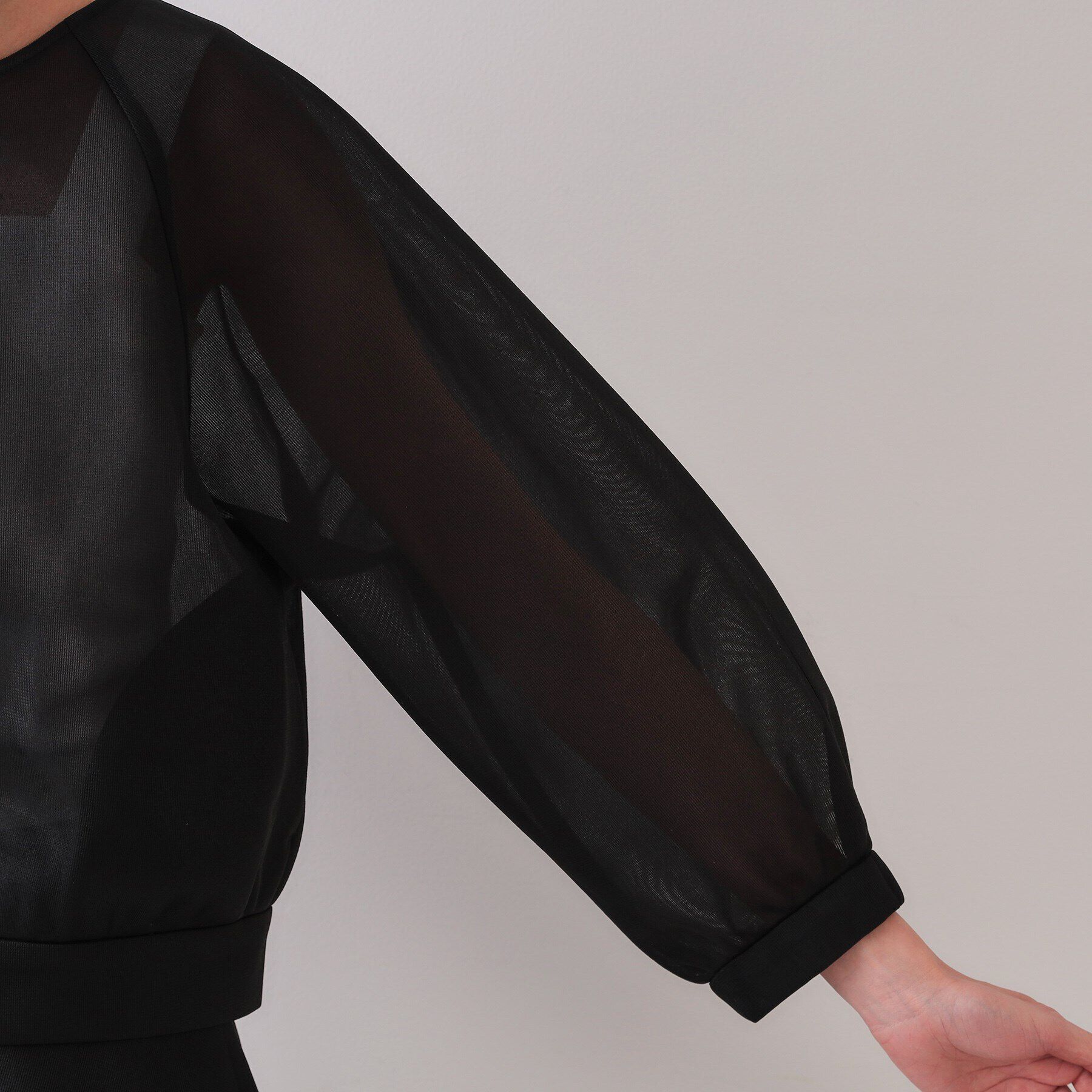 OPAQUE.CLIP「スポンディッシュシアーノーカラーブルゾン【洗濯機洗い可】」|ブルゾン・スタジャン|