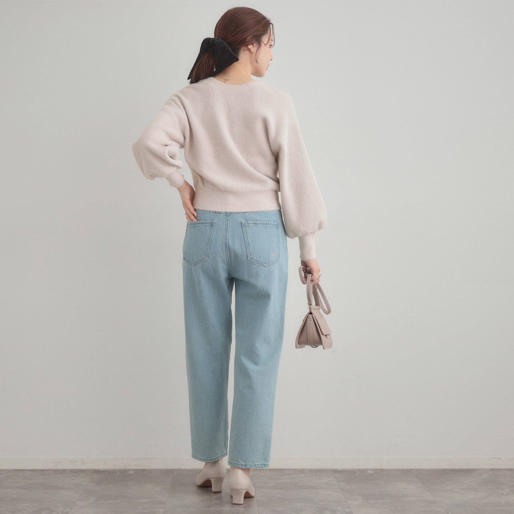 Couture broach「【前後2WAY】Springフェザーカーデトップス」|カーディガン|