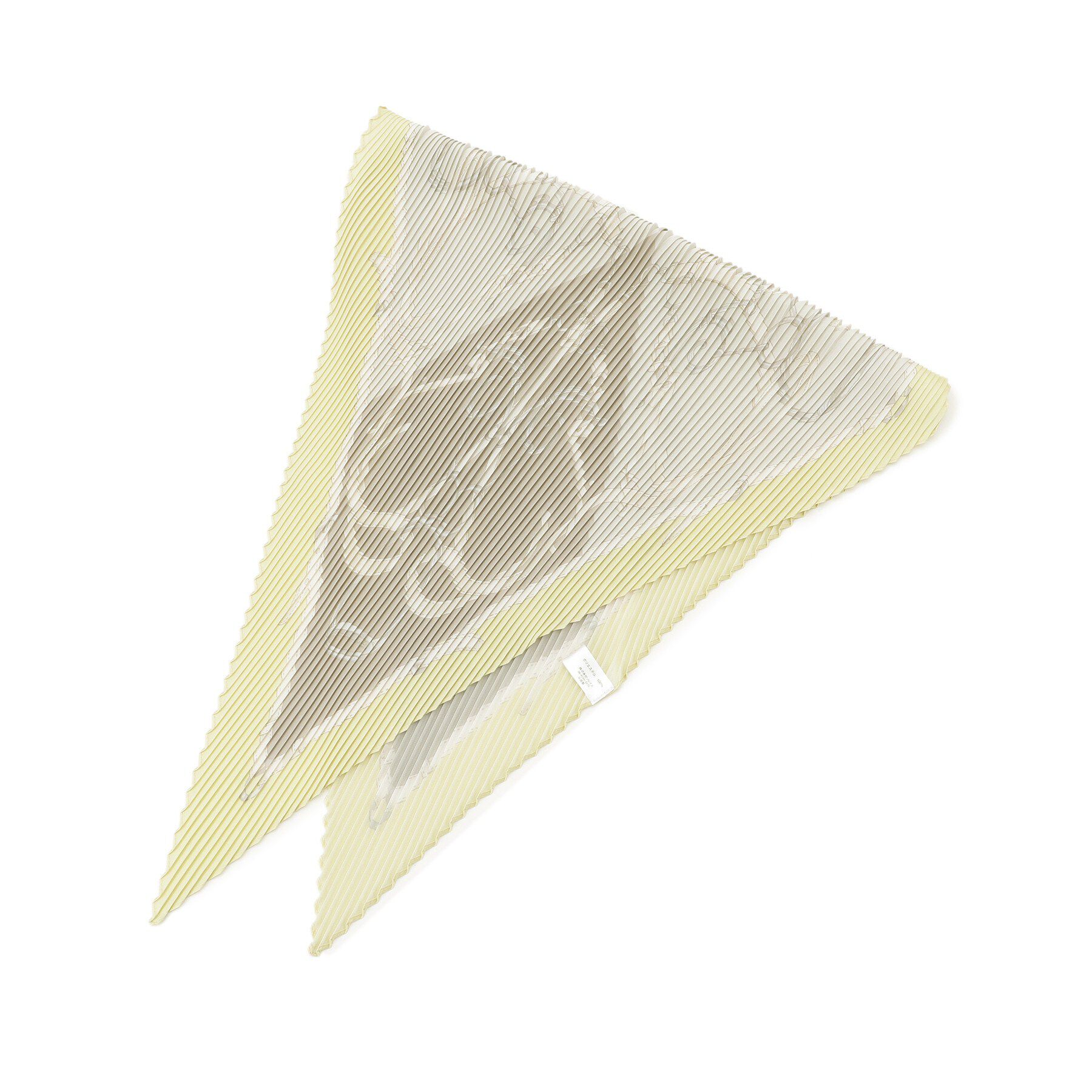 Couture broach「ベルト柄スカーフ」|バンダナ・スカーフ|ライトイエロー(03