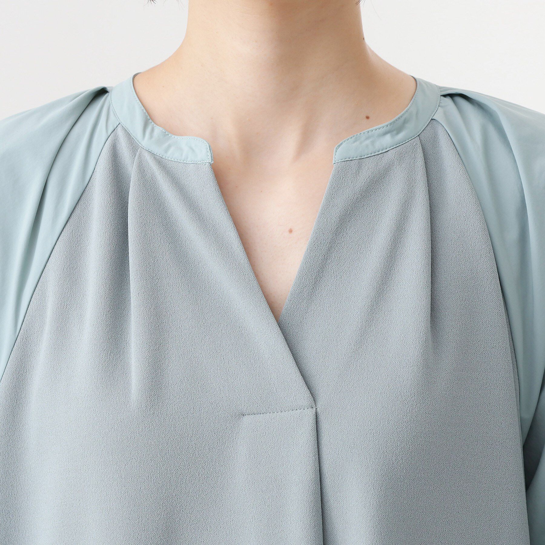 THE SHOP TK「【WEB限定】ドッキングカットソーワンピース【洗える】」|ワンピース|