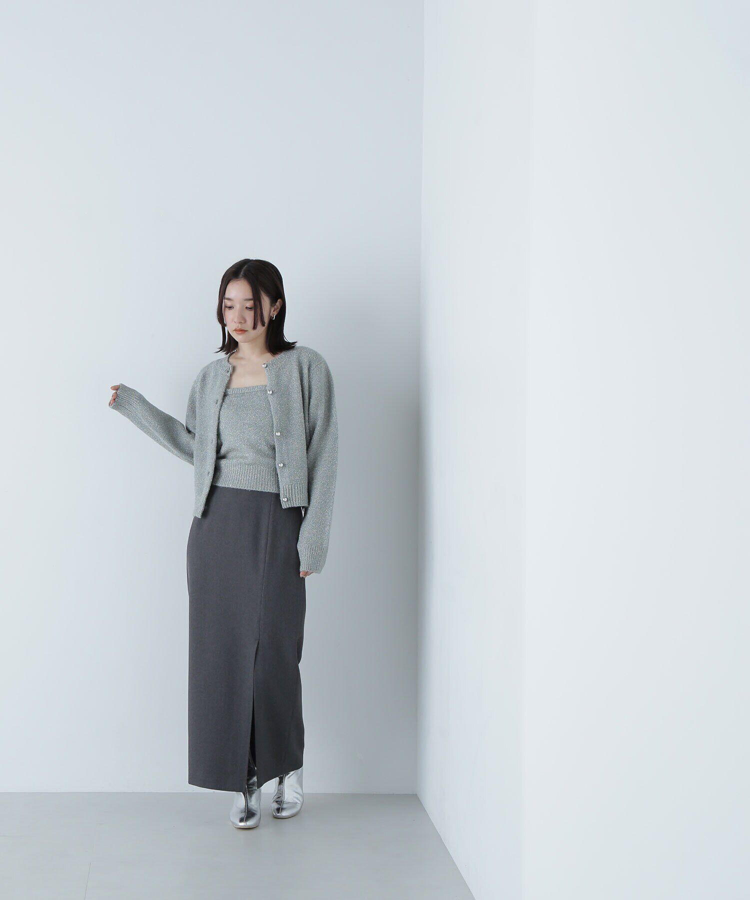  「グリッターラメアンサンブル　24AW」|ニット・セーター|