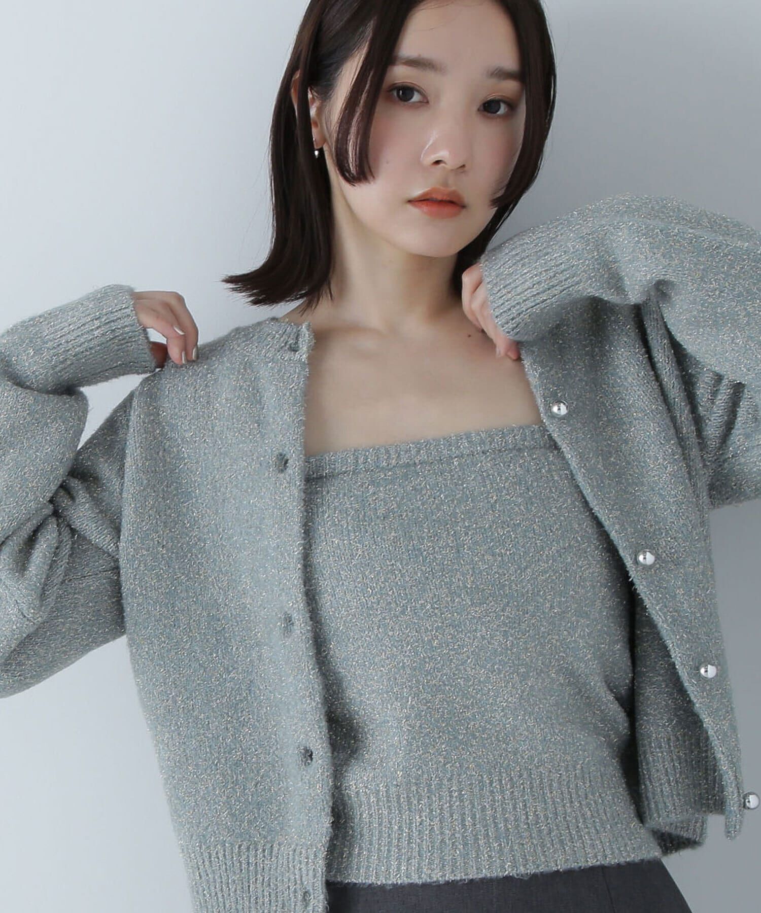  「グリッターラメアンサンブル　24AW」|ニット・セーター|